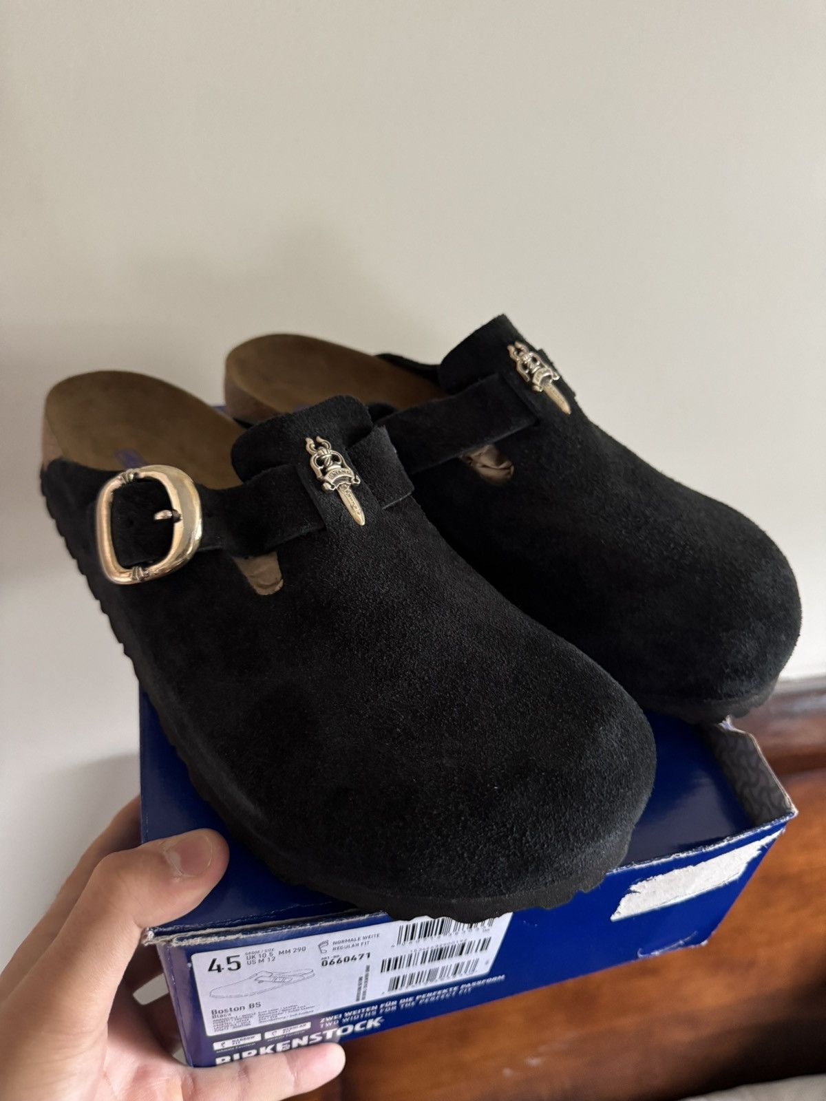 Chrome Hearts Birkenstock Bostons