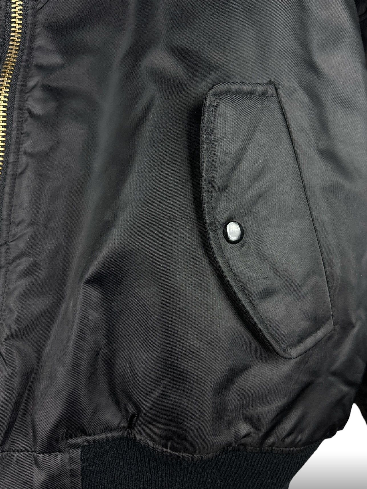 Vintage Vintage MA-1 Flyers Intermediate Men’s Bomber Jacket Black Size US XXL / EU 58 / 5 - 10 Thumbnail
