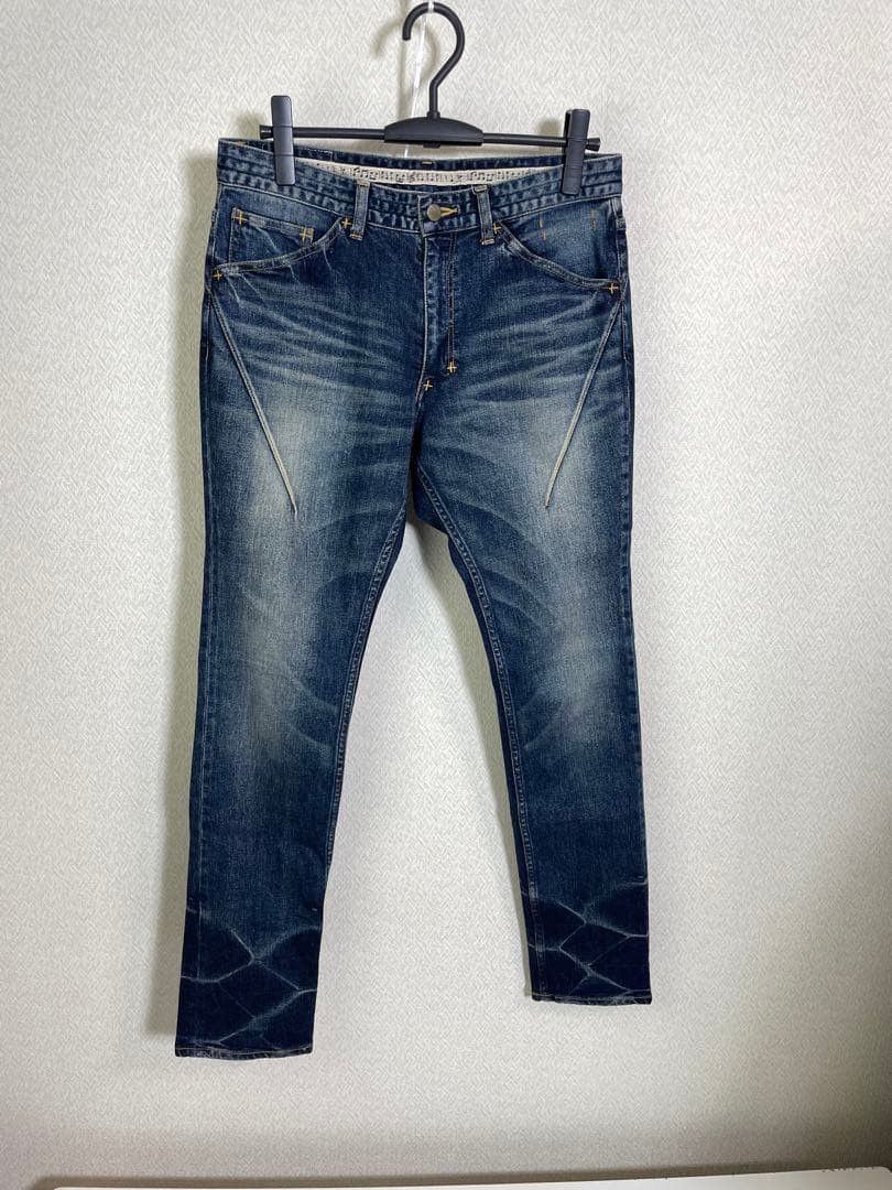 Number (N)ine Number Nine SS08 “Birds” Pain Denim | 3 x 32 | Grailed