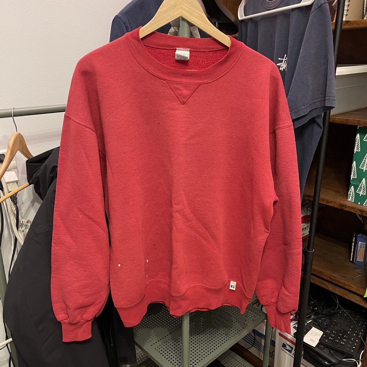 Russell Athletic × Vintage Russell Athletic Vintage Red Painters Oversized Crewneck Size US XL / EU 56 / 4 - 1 Thumbnail