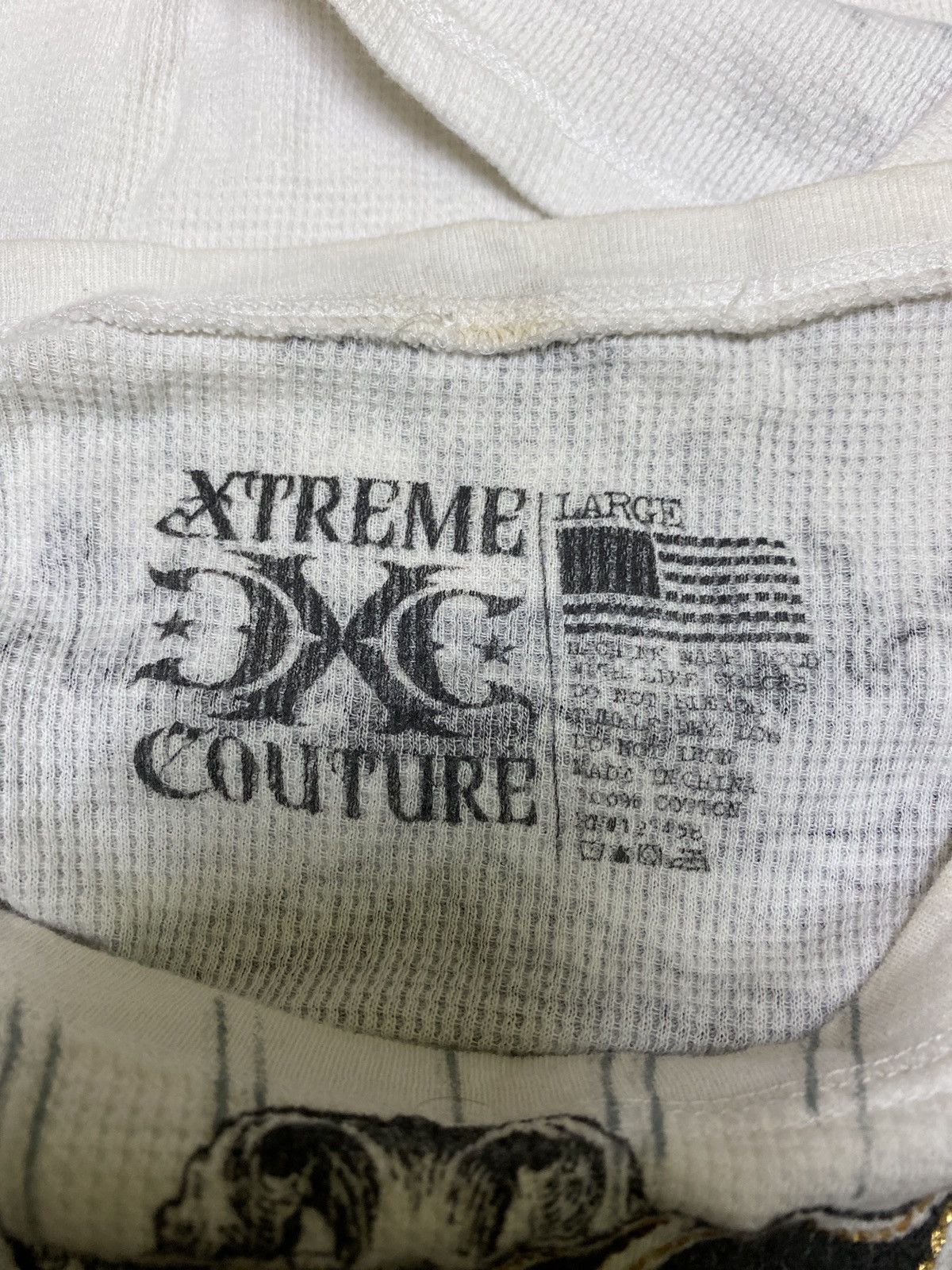 Affliction Crazy Vintage Y2K EXTREME COUTURE Cross Skull Shirt Size US M / EU 48-50 / 2 - 9 Thumbnail
