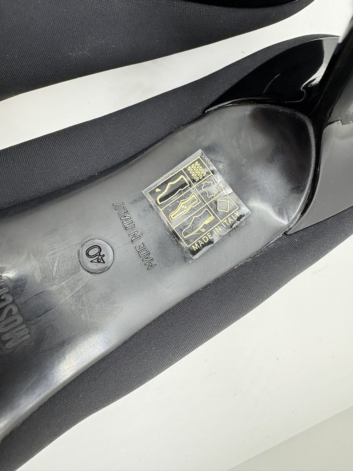 Love Moschino Love Moschino stilettos black bow elegant leather size 40 Size US 10 / IT 40 - 8 Thumbnail