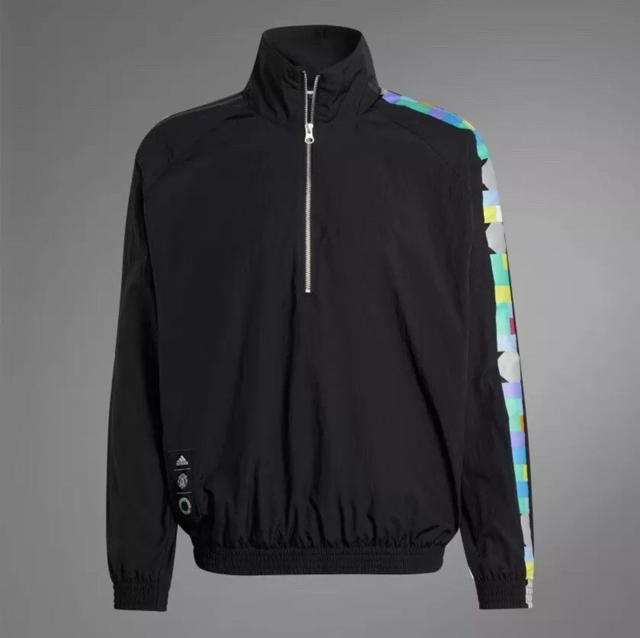 Adidas Adidas Manchester United Peter Saville Black Jacket Size US L / EU 52-54 / 3 - 1 Thumbnail