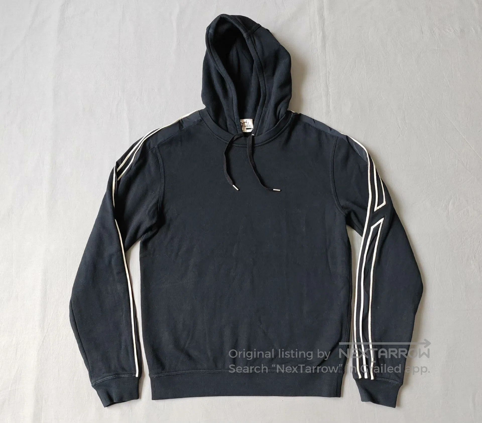 Hermes Hermes Navy Hoodie Sweatshirt S. Size US S / EU 44-46 / 1 - 1 Thumbnail