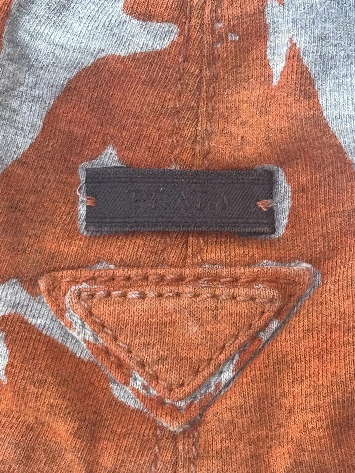 Prada Prada Orange / Grey Bucket Hat (Size M) Size ONE SIZE - 3 Thumbnail