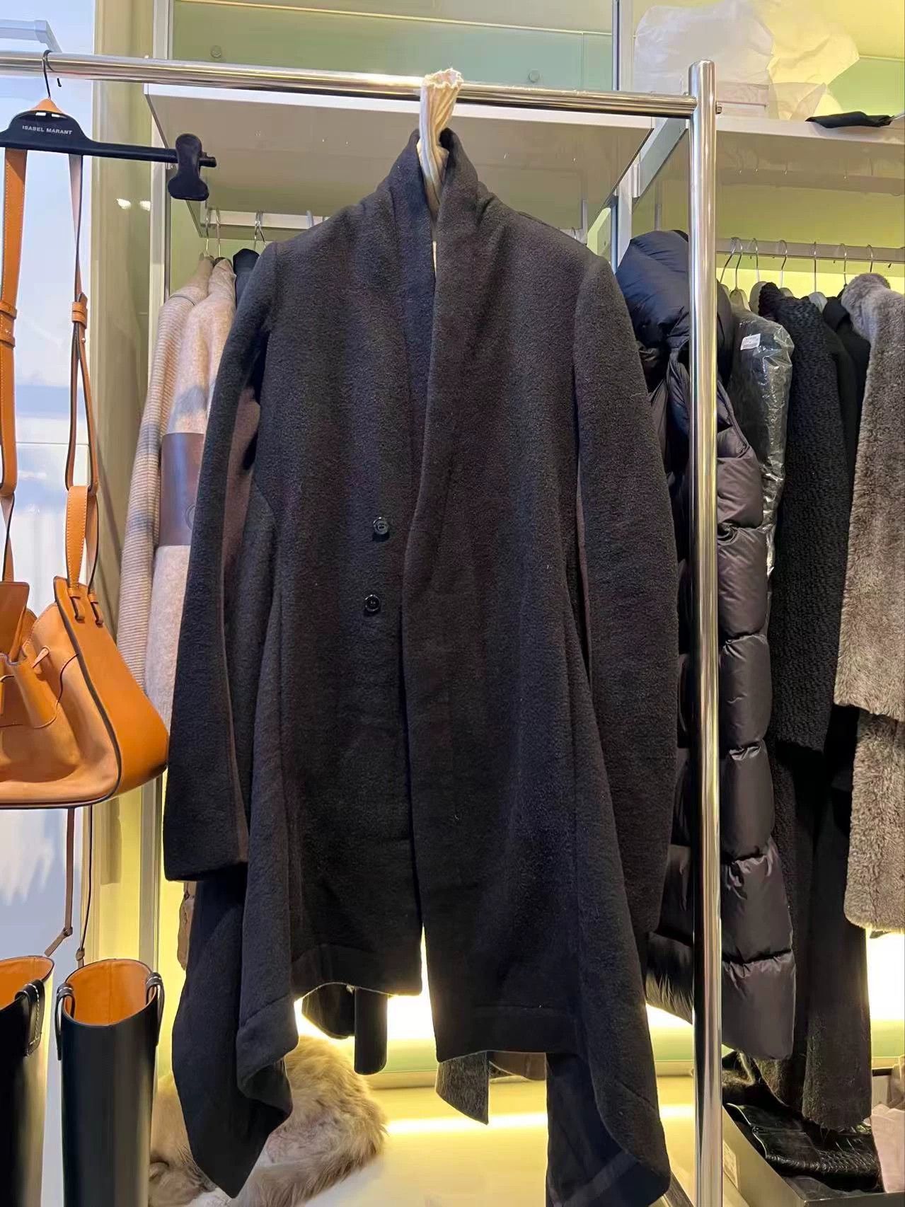 Rick Owens Rick Owens 100% Cashmere Coat 42 New Size M / US 6-8 / IT 42-44 - 2 Thumbnail