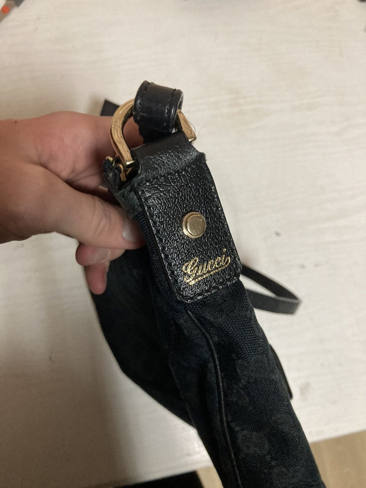 Gucci × Tom Ford × Vintage Gucci Guccissima 00s Leather Black Shoulders Tote Bag Size ONE SIZE - 19 Thumbnail