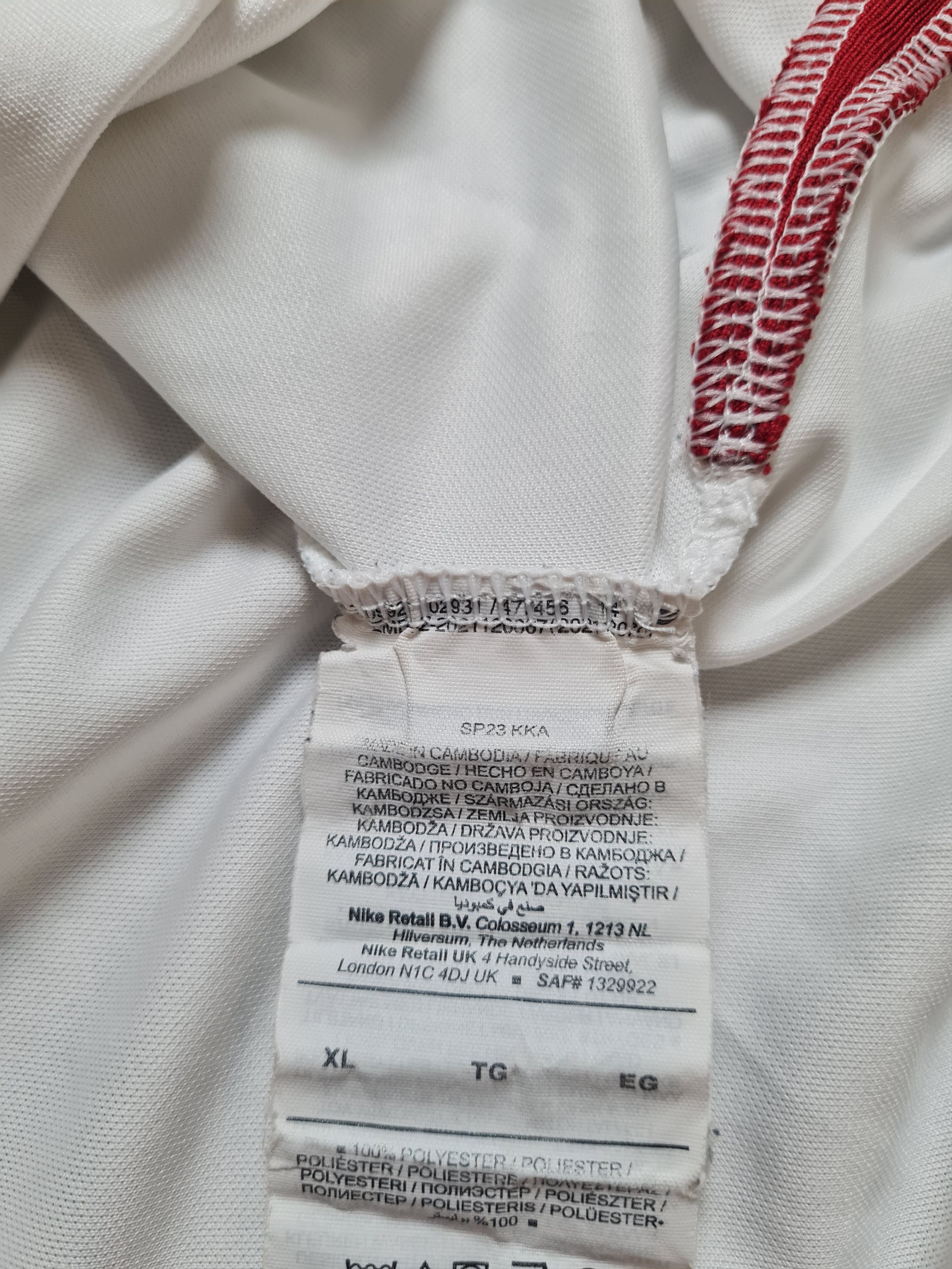 Nike Football Jersey Liverpool 2022-23 Nike training Soccer shirt Size US XL / EU 56 / 4 - 15 Thumbnail