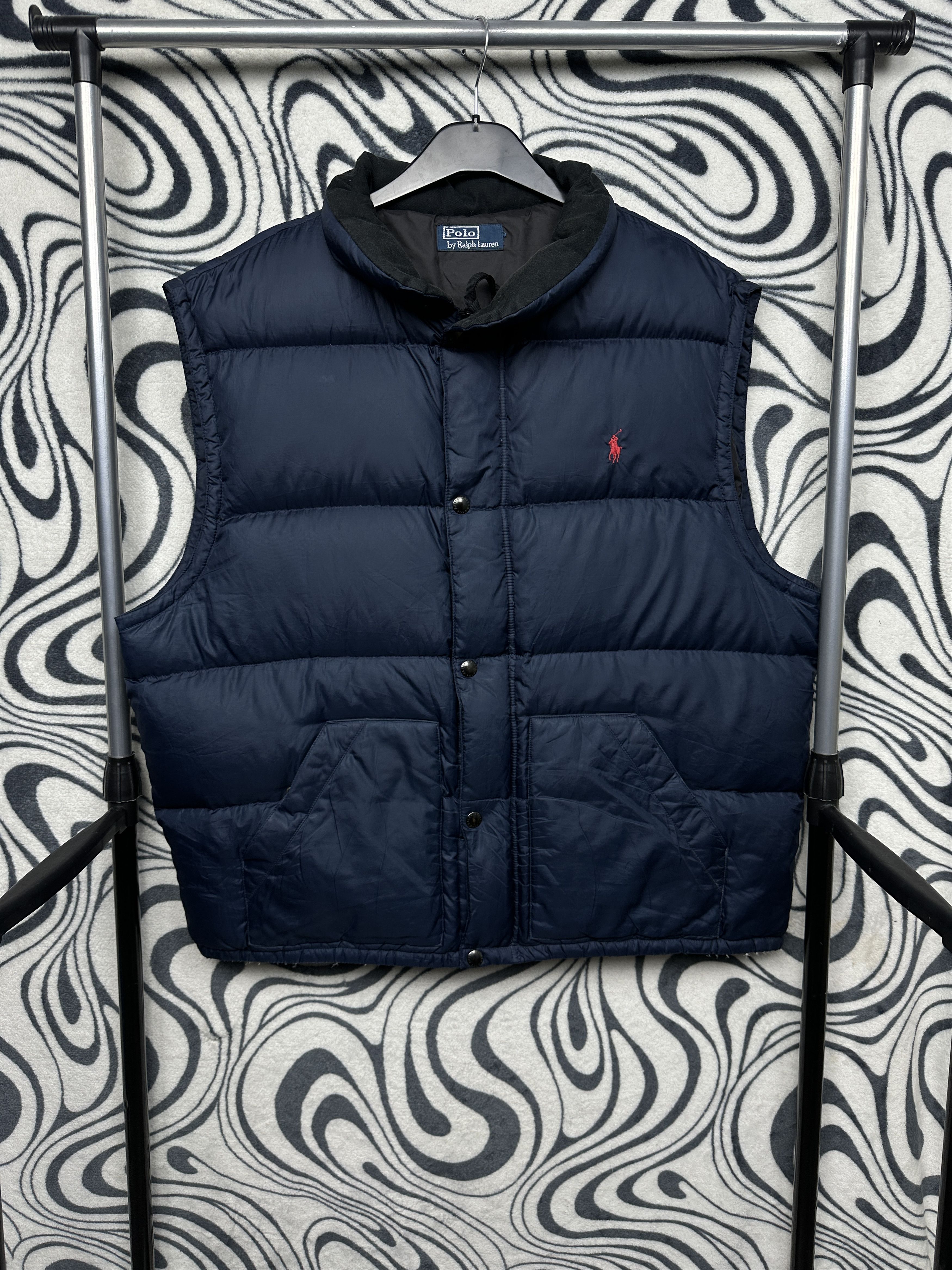 Polo Ralph Lauren Polo Ralph Lauren Distressed Mens Down Vest Size US XL / EU 56 / 4 - 1 Thumbnail