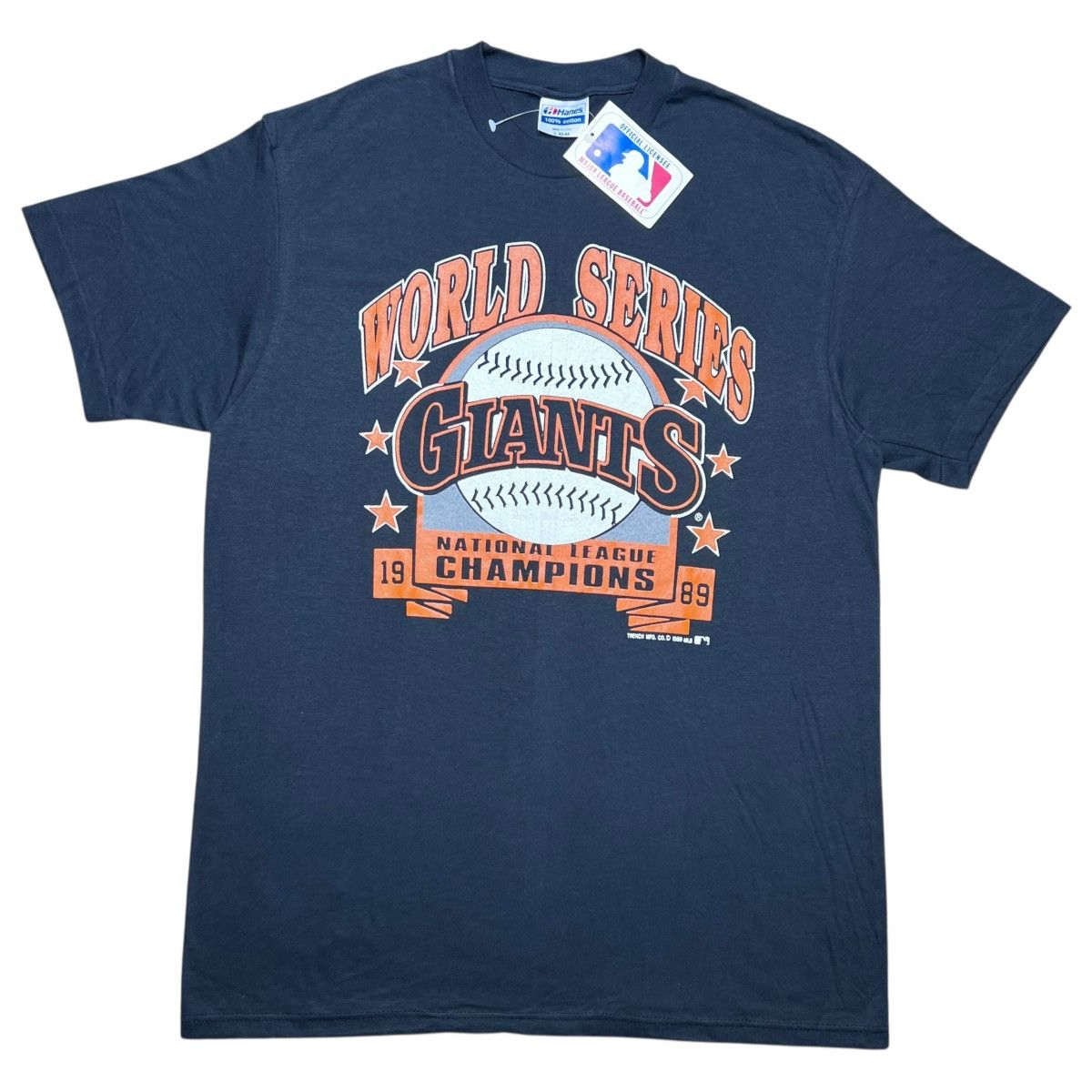 MLB Vtg 1989 MLB San Francisco Giants World Series Champions Tee Size US L / EU 52-54 / 3 - 1 Thumbnail