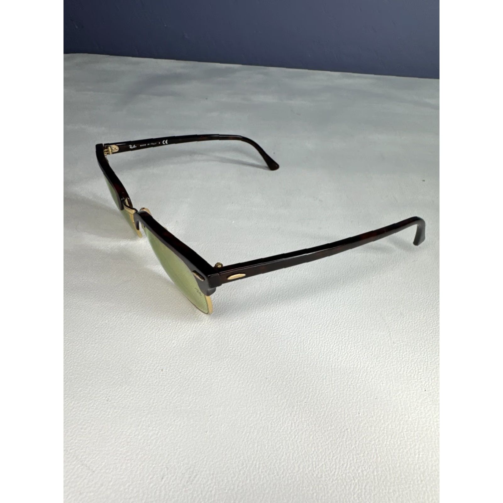 Vintage Ray Ban Clubmaster Sunglasses RB3016 Frames Only Tortise Frames Italy Unisex Adults Brown Frames Only RB3016 Clubmaster Sunglasses Size ONE SIZE - 4 Thumbnail