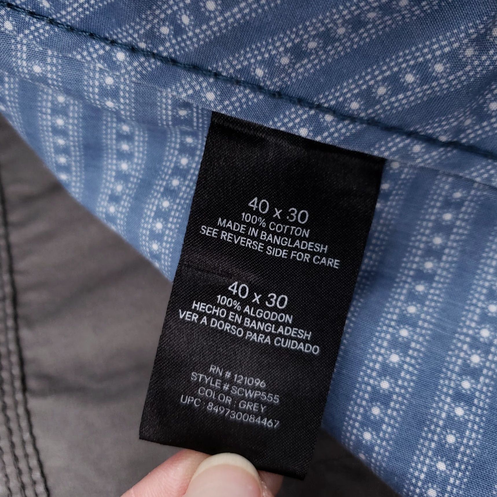 Weatherproof Weatherproof Mens Pants 40x30 Gray Chino Flat Front Straight Classic Vintage? No Size US 40 / EU 56 - 4 Thumbnail