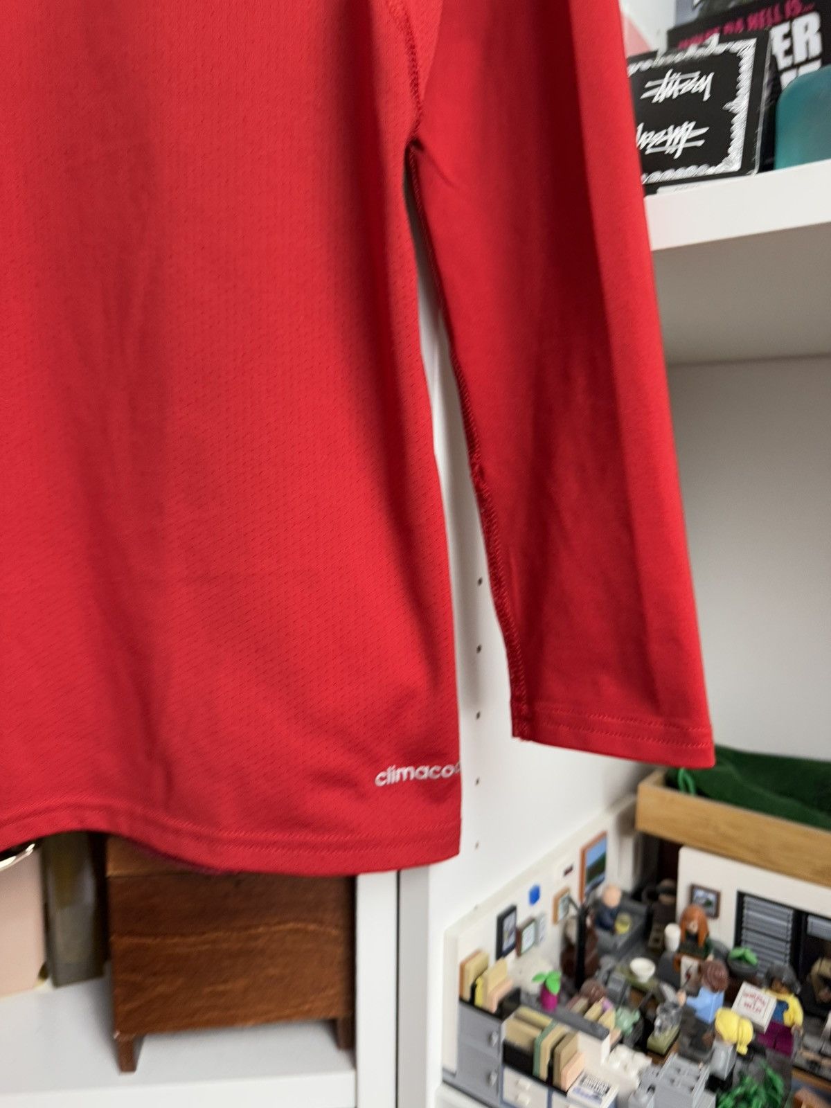 Adidas Adidas Bayern Munich techfit 2015 Trening longsleeve jersey Size US XL / EU 56 / 4 - 4 Thumbnail