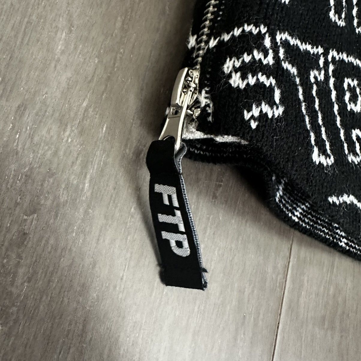 Fuck The Population FTP Zipper Beanie Black Size ONE SIZE - 3 Thumbnail