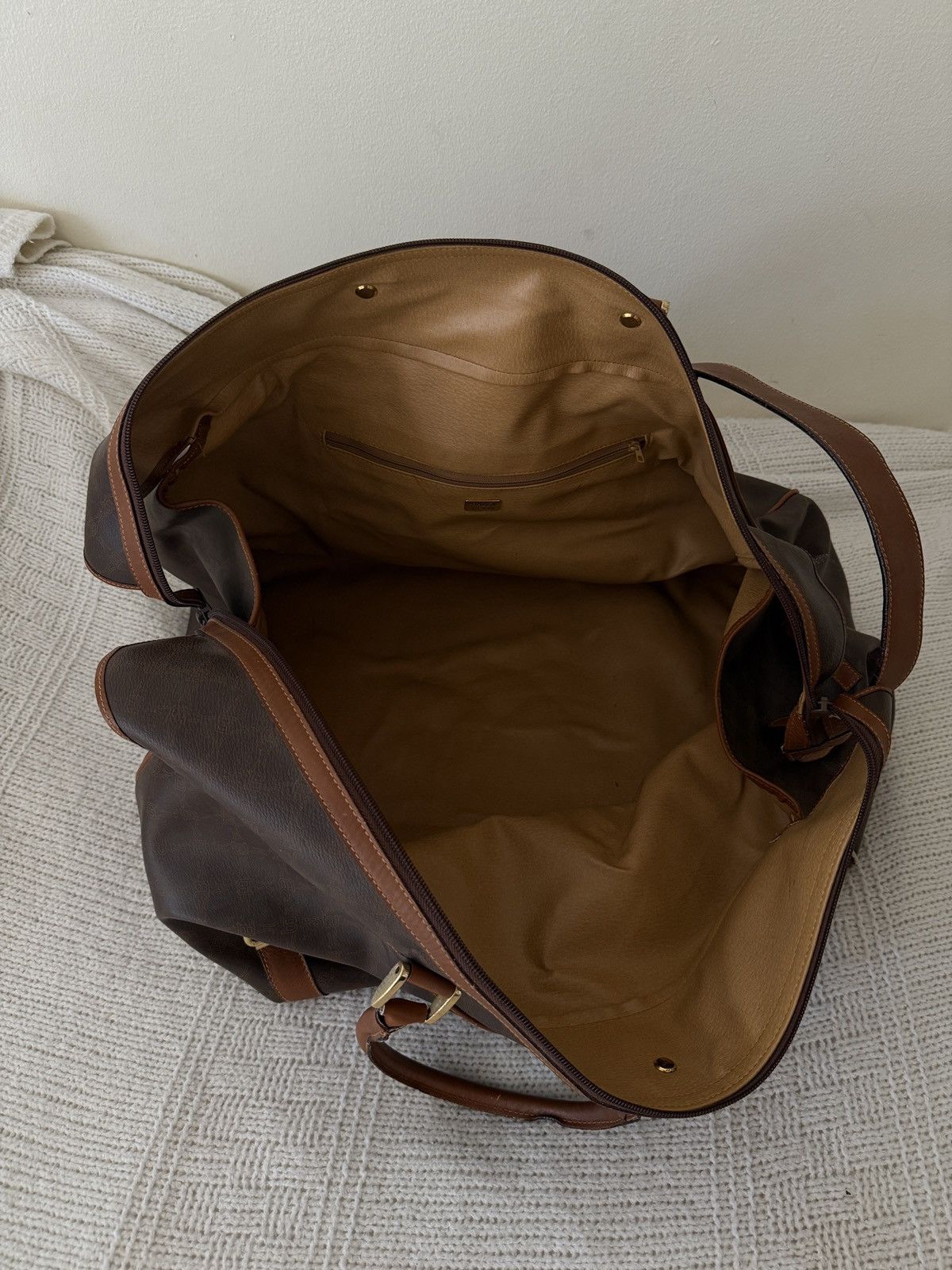 Bally BALLY Vintage Leather Travel Duffle Bag Size ONE SIZE - 6 Thumbnail