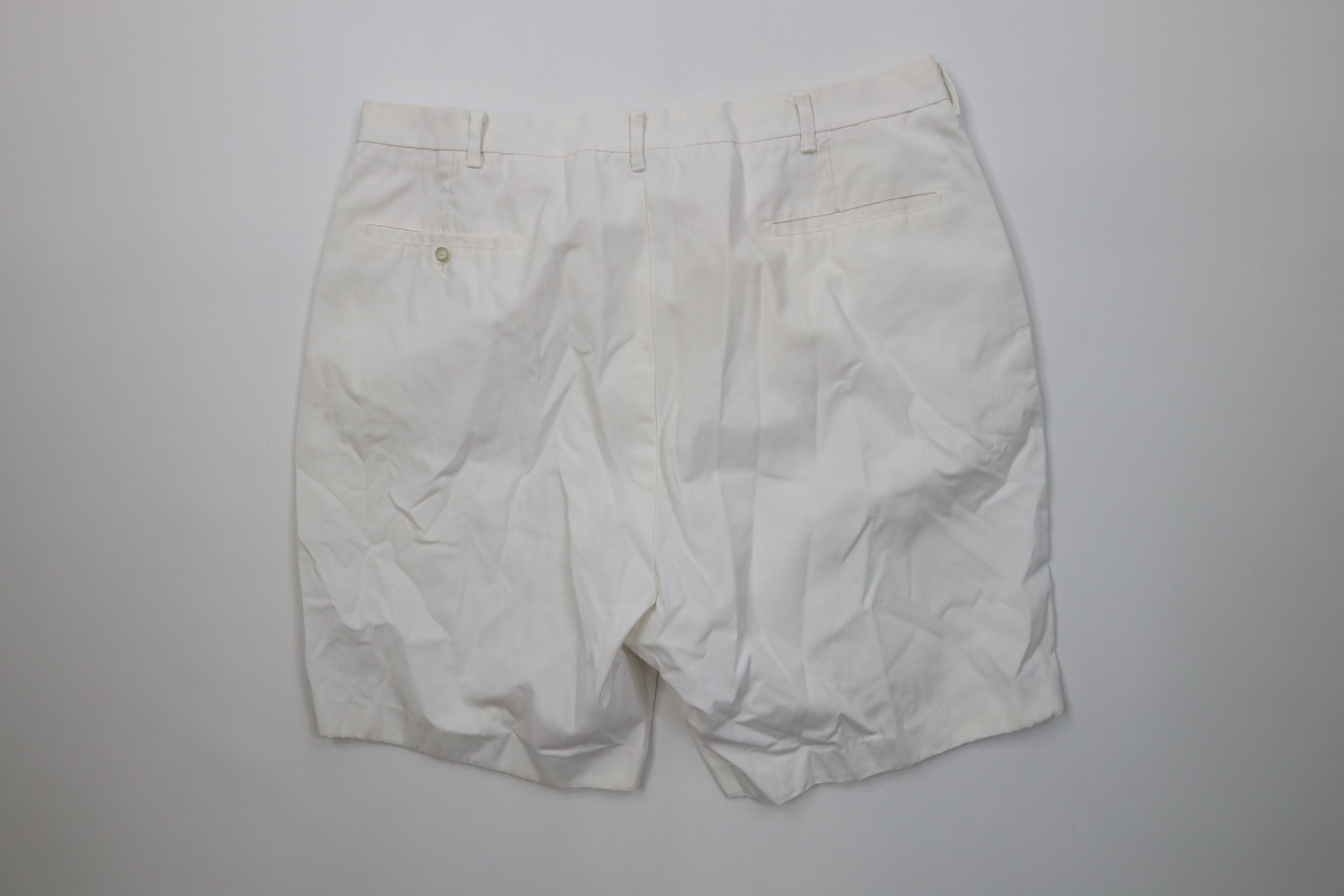 Vintage Vintage 60s Streetwear Golf Golfing Chino Shorts White USA Size US 36 / EU 52 - 12 Thumbnail