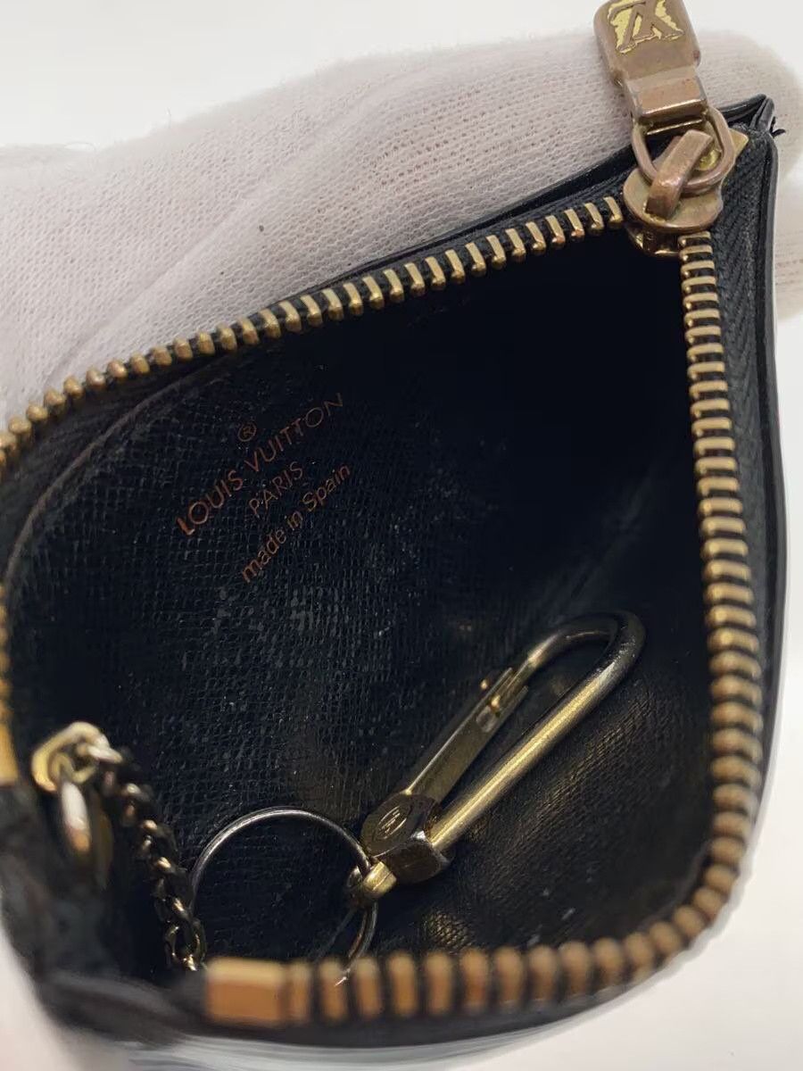 Louis Vuitton Louis Vuitton Leather Coin Case Black Size ONE SIZE - 4 Thumbnail