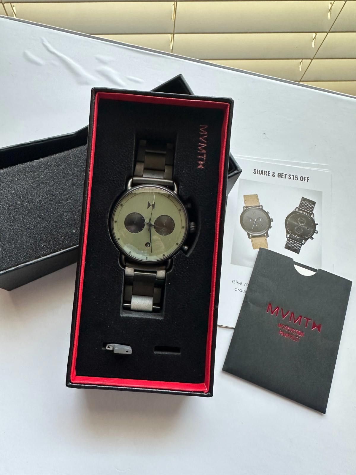 Mvmt MVMT Greentop II Analog Watch Size ONE SIZE - 3 Thumbnail