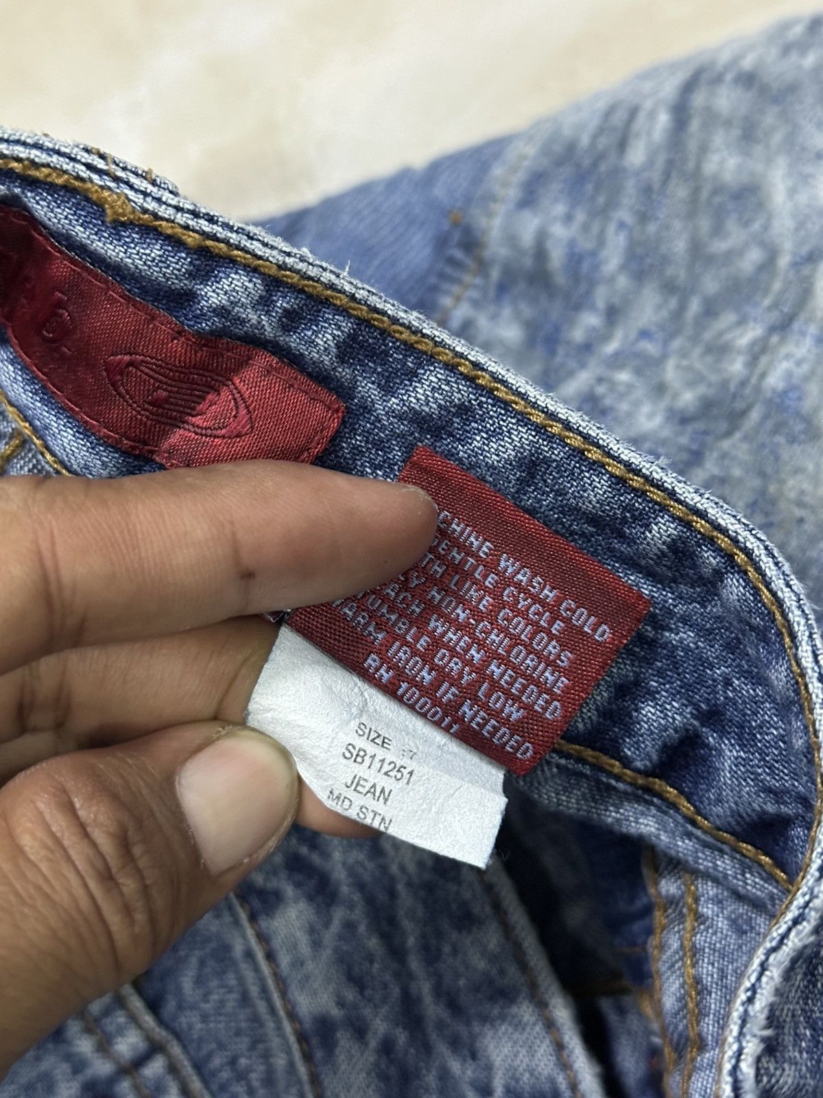 Kapital Flare Bootcut Patchwork Cudroy . Size US 31 - 8 Thumbnail