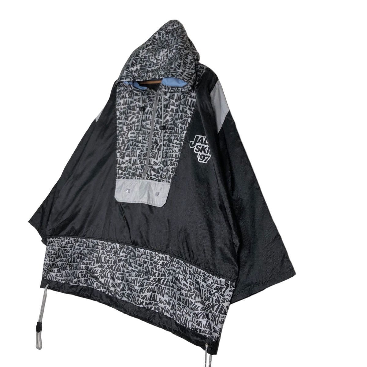 Japanese Brand 🔥Vintage Jal Ski 97 Light Windbreaker Jacket Overprint Size US L / EU 52-54 / 3 - 2 Thumbnail