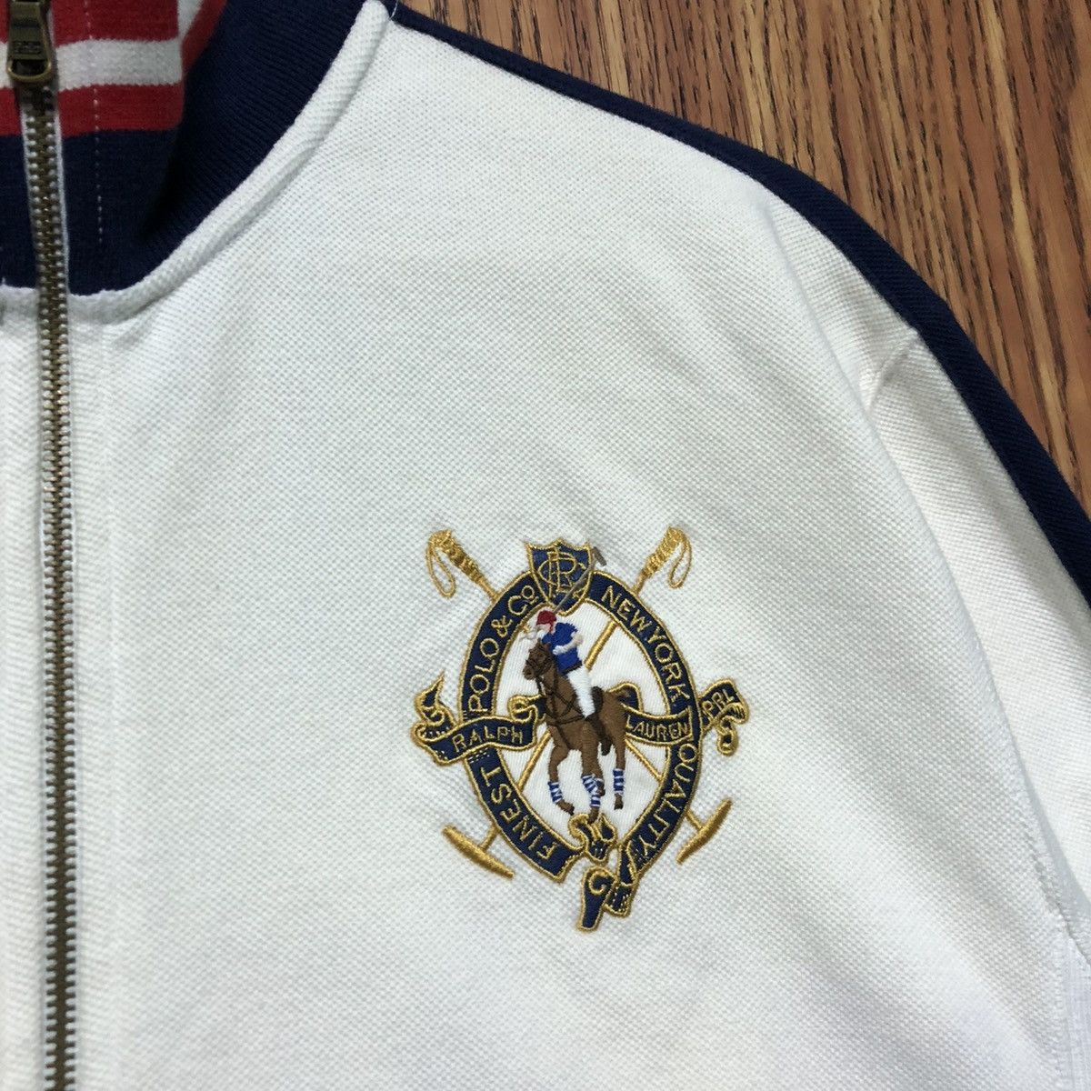 Polo Ralph Lauren Vintage Polo Ralph Lauren Zipper Jacket Pullover Size US S / EU 44-46 / 1 - 4 Thumbnail