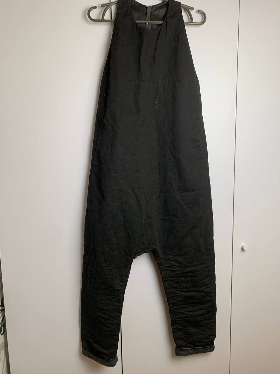 Layer-0 Layer-0 Cotton Silk Leather Jumpsuit Size 28" / US 6 / IT 42 - 1 Thumbnail