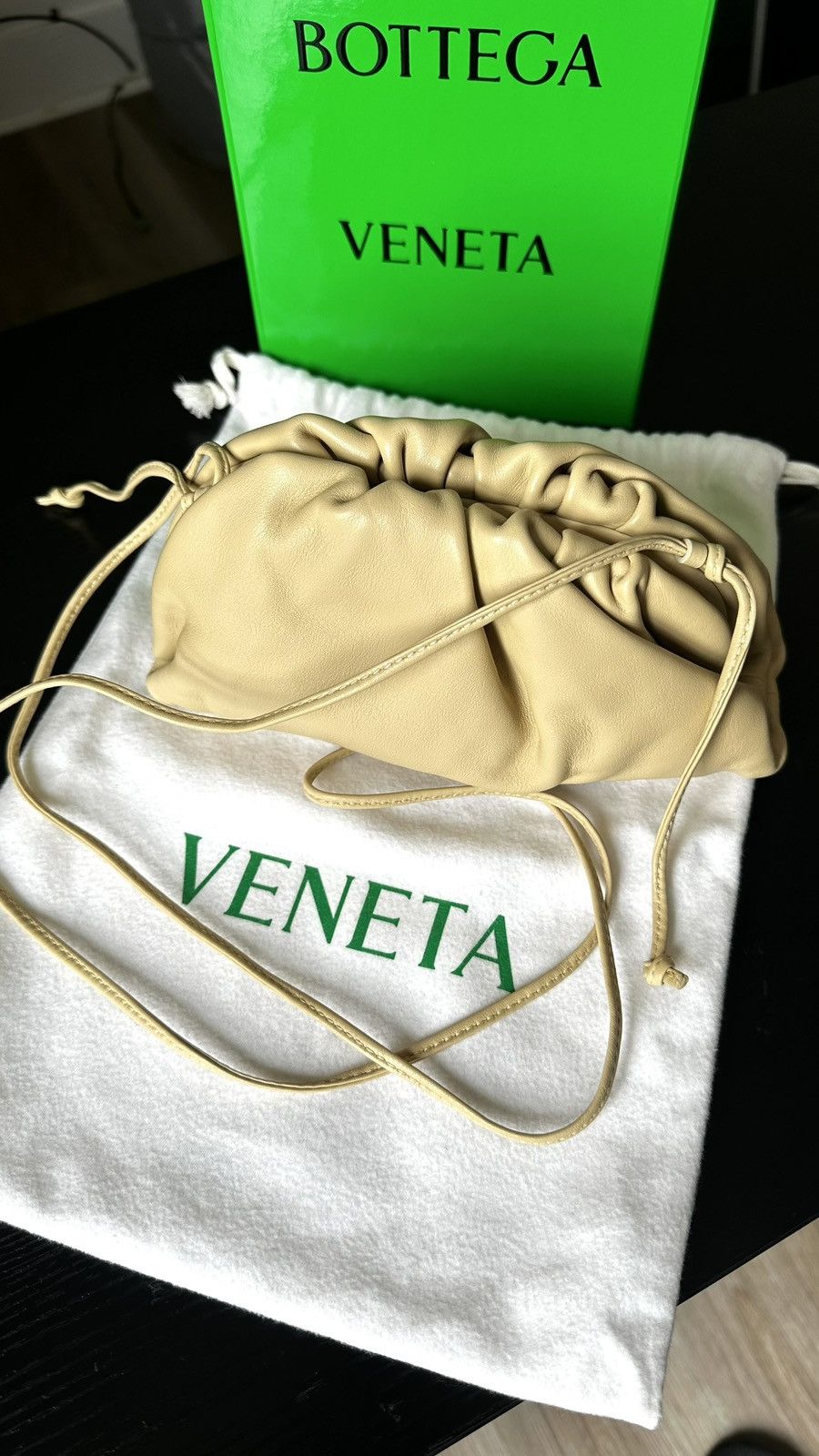 Bottega Veneta Bottega Veneta mini crossbody Pouch in butter color Size ONE SIZE - 2 Thumbnail