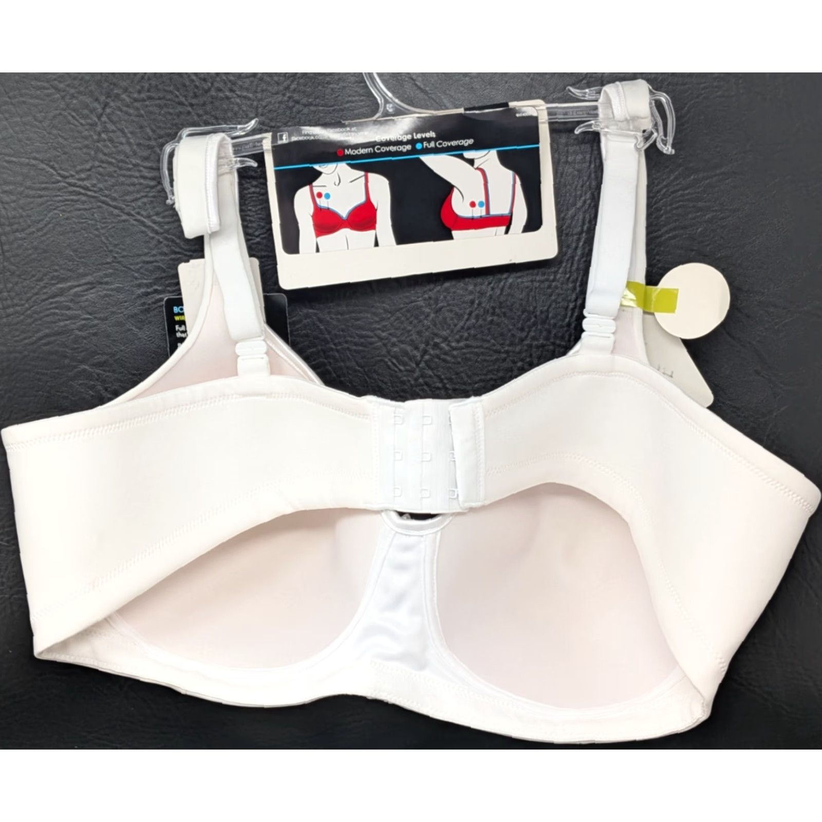 Vintage VINTAGE Vanity Fair Body Caress Full Coverage Wirefree 42C 72335 Star White Bra Shirt Womens 42C White Bra Size ONE SIZE - 6 Thumbnail