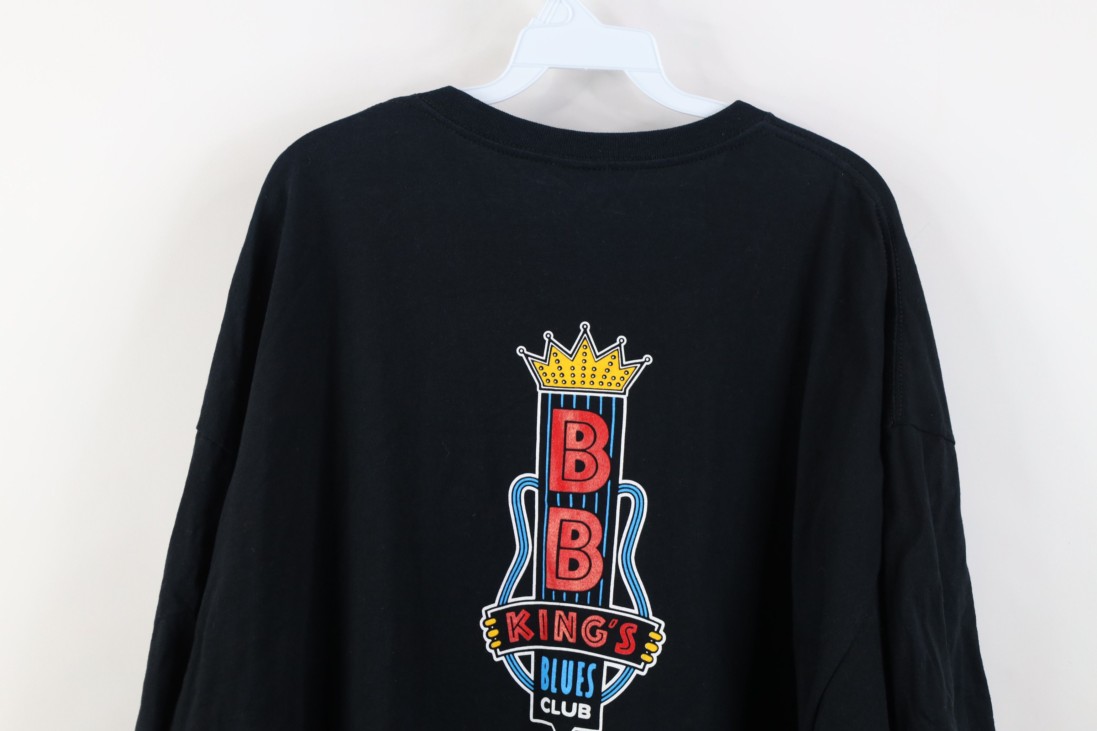 Vintage Vintage Y2K Kings Club Nashville Tennessee T-Shirt Black Size US XXL / EU 58 / 5 - 13 Thumbnail