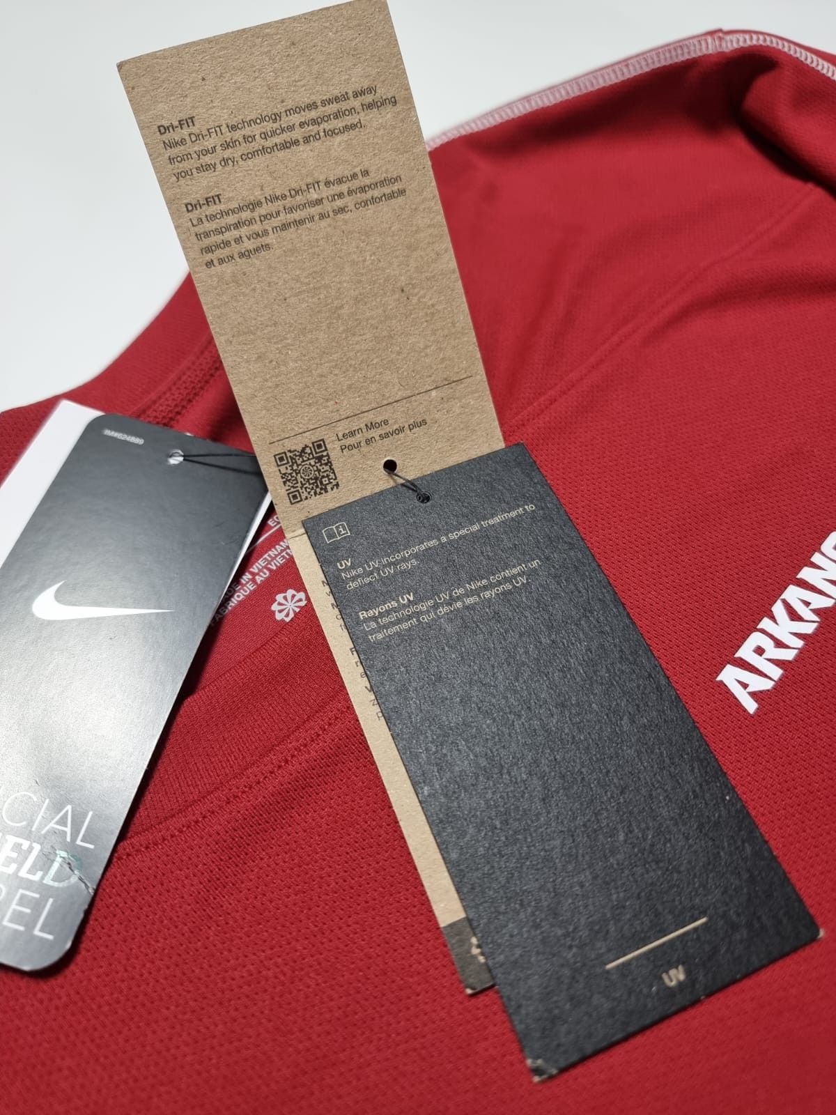 Nike new Nike sportswear coach dri-fit Arkansas jersey XL red Size US XL / EU 56 / 4 - 13 Thumbnail