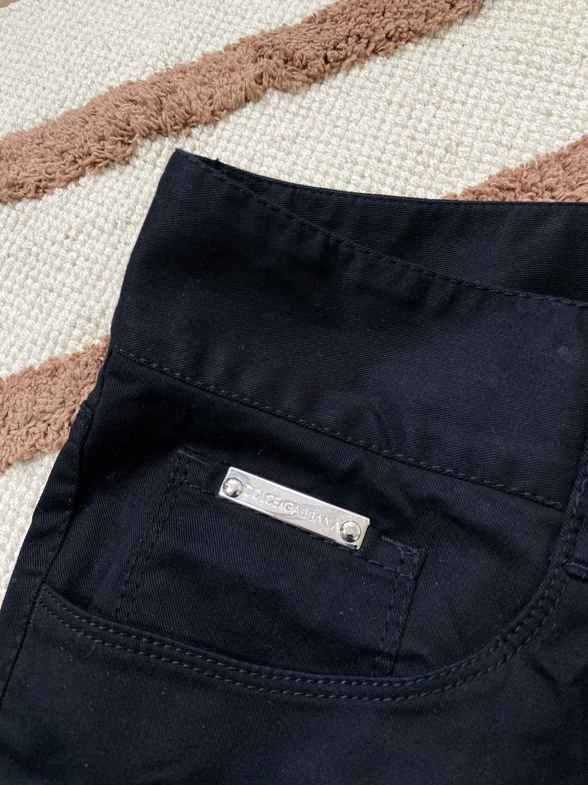 Dolce & Gabbana VINTAGE DOLCE&GABBANA CLASSIC STRAIGHT TROUSERS Size 27" / US 4 / IT 40 - 5 Thumbnail