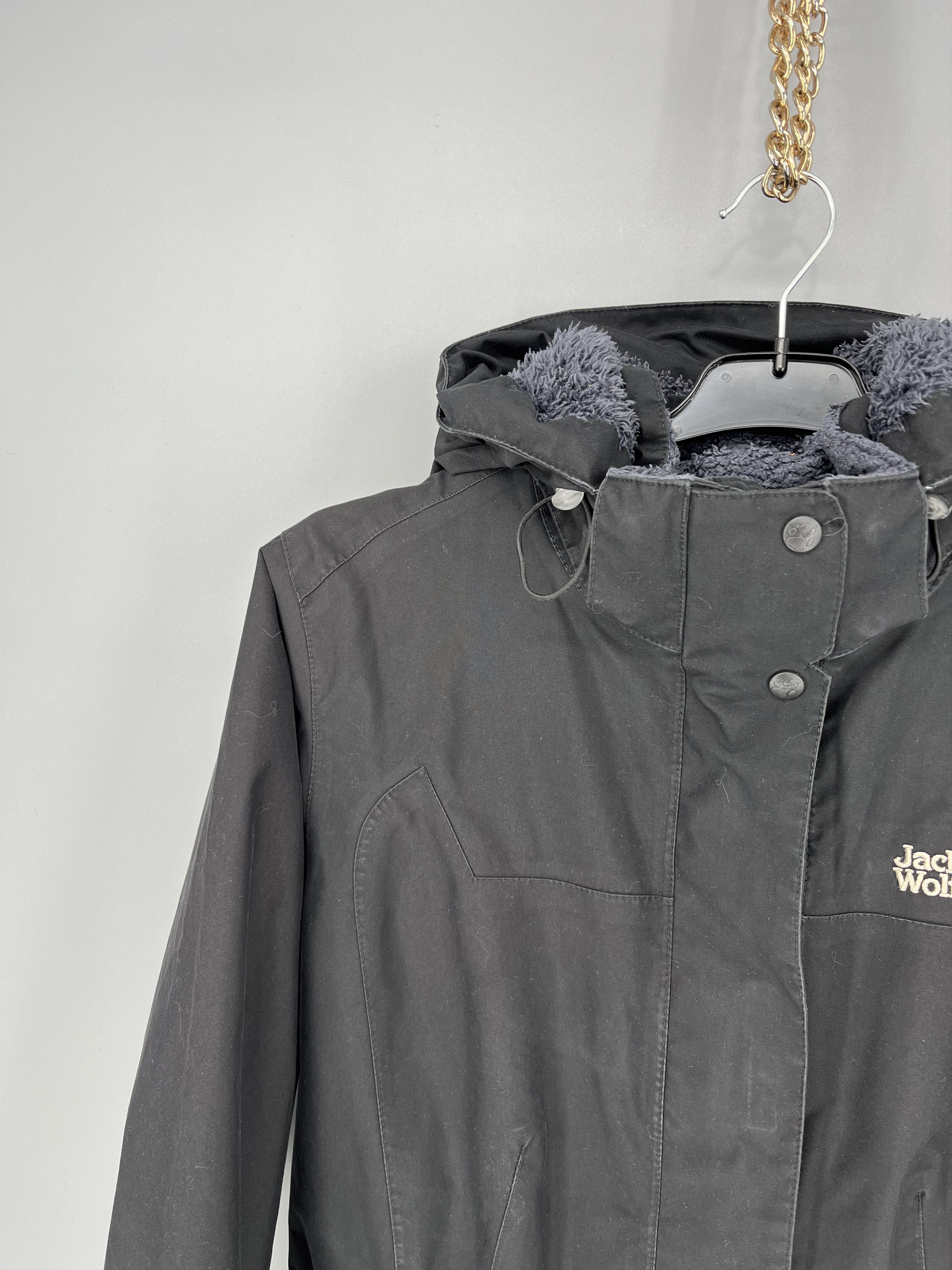 Jack Wolfskin Texapore Jacket S Windproof Hooded Coat Zip Up Waistcoat Top Size M / US 6-8 / IT 42-44 - 5 Thumbnail