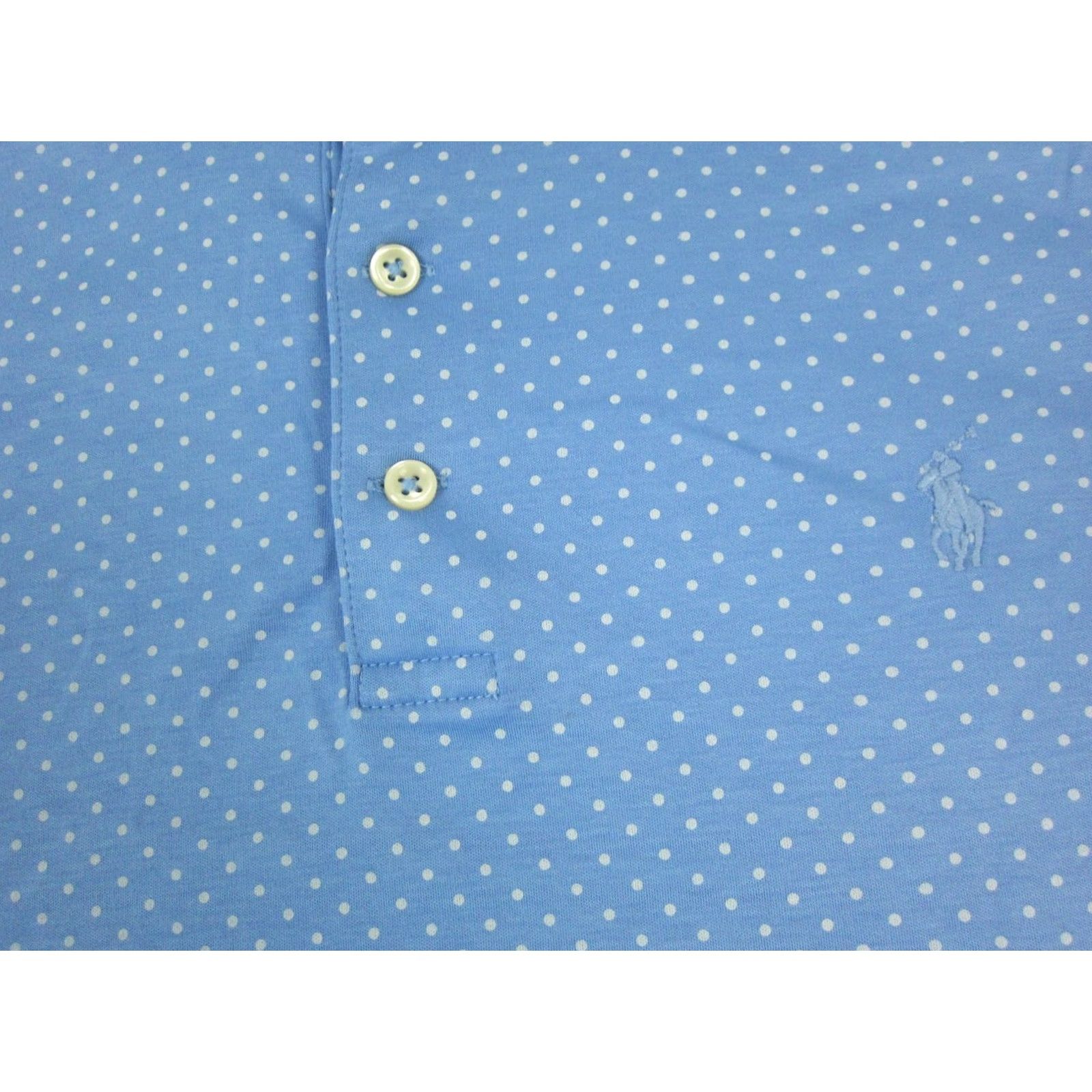 Polo Ralph Lauren Polo Ralph Lauren Polo Shirt XL Blue Polka Dot Golf Mens Polo Shirt XL Blue Polo Ralph Lauren Polo Shirt Polka Dot Golf Mens Size US XL / EU 56 / 4 - 3 Thumbnail