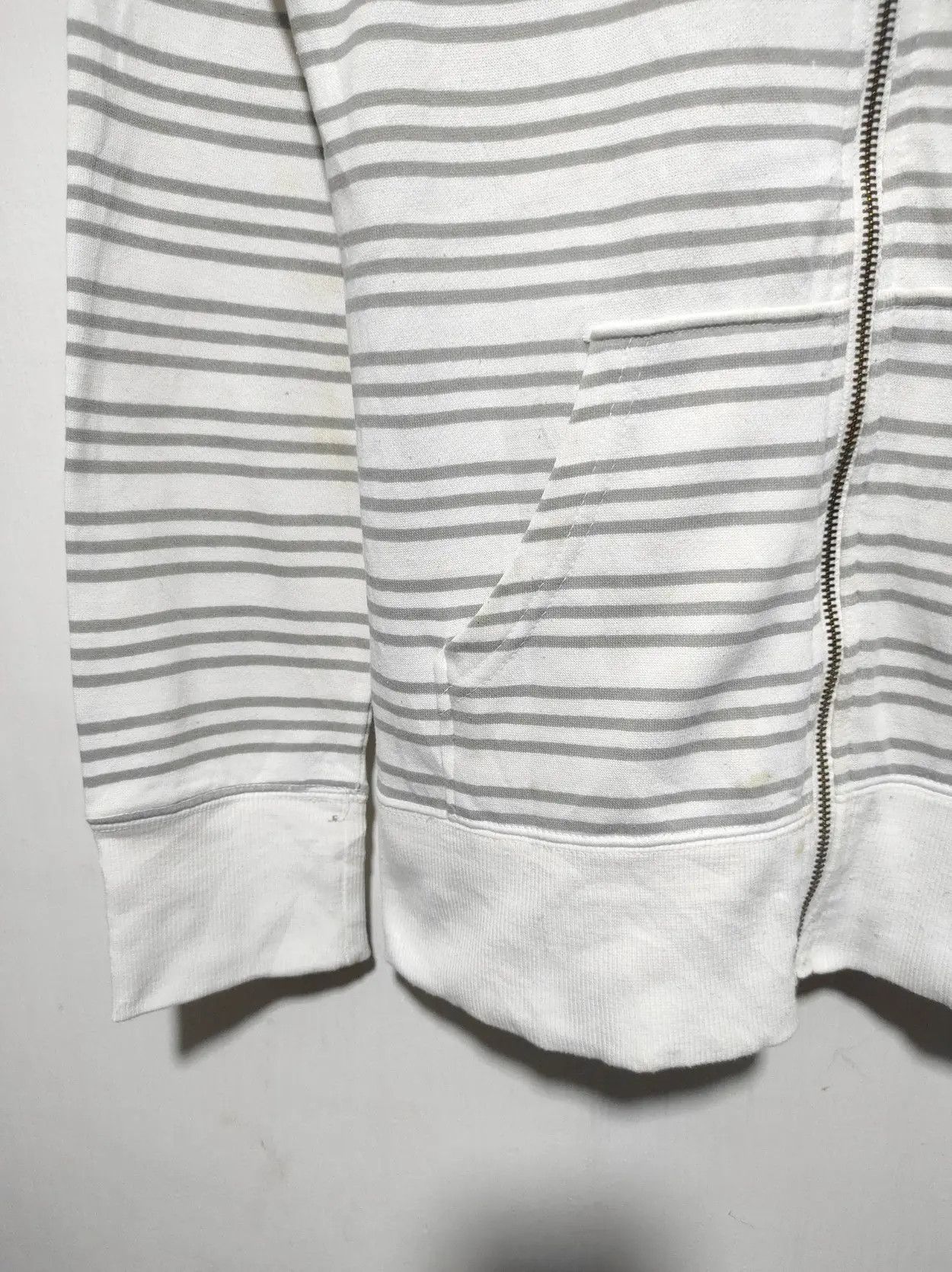 Ocean Pacific OP Sunwear Ocean Pacific stripe zip fur hoodie LGB style Size S / US 4 / IT 40 - 3 Thumbnail