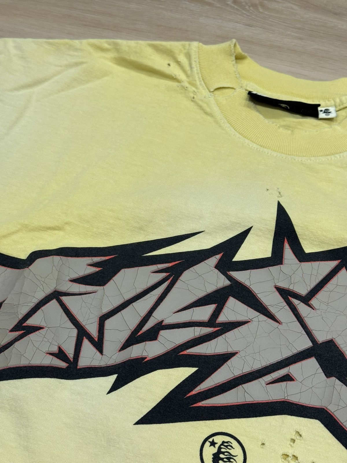 HELLSTAR Hellstar Crack Print Tee Size US M / EU 48-50 / 2 - 3 Thumbnail