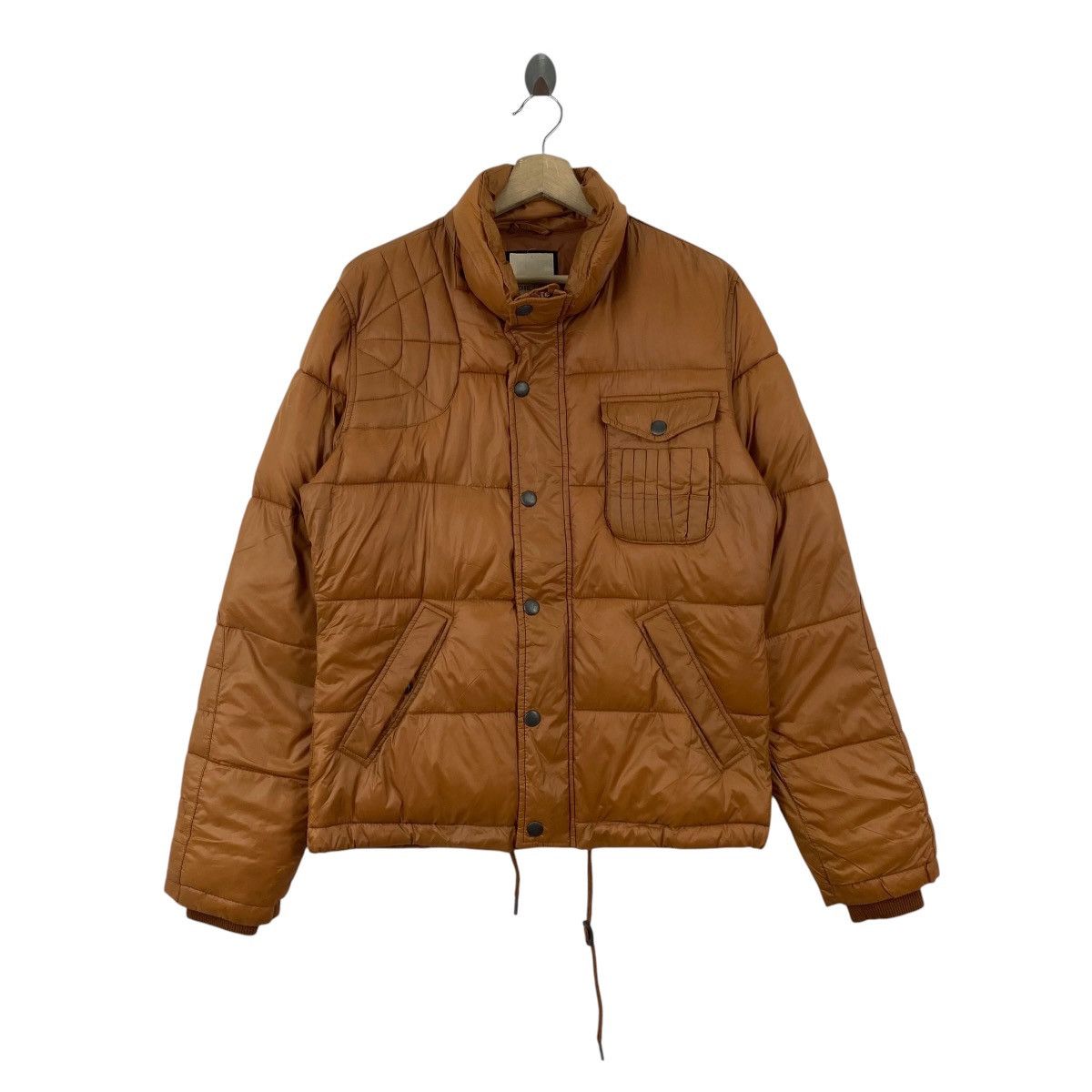 Diesel Vintage DIESEL Puffer Jacket Quilted Down Winter Coat Size US M / EU 48-50 / 2 - 1 Thumbnail