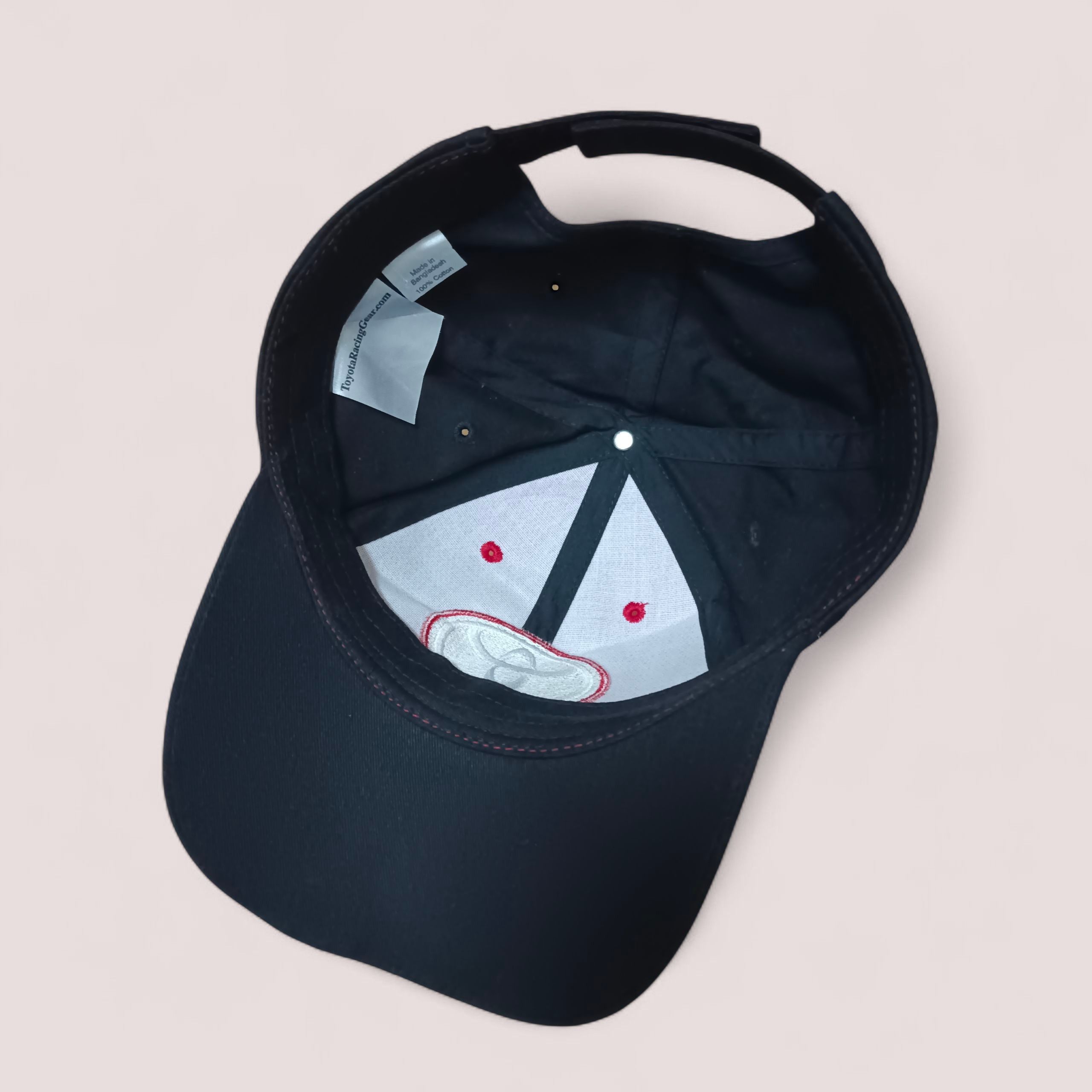 ICON Motorsports TOYOTA Racing Gear Embroidered Logo Six PanelsHat Size ONE SIZE - 6 Thumbnail