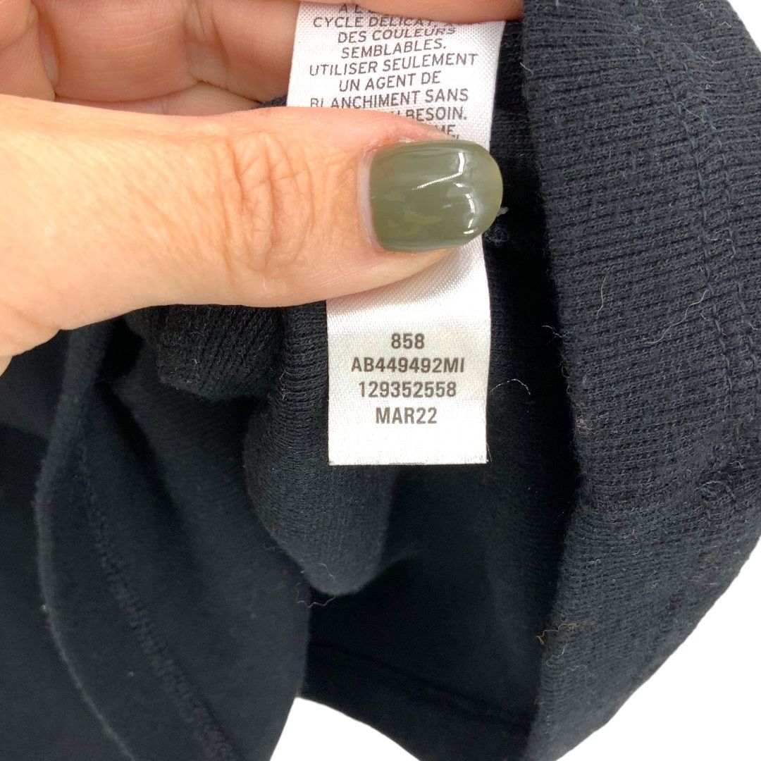 Other Abound Black Tie Front Rib Knit Dress Size Large NWOT Size L / US 10 / IT 46 - 6 Thumbnail