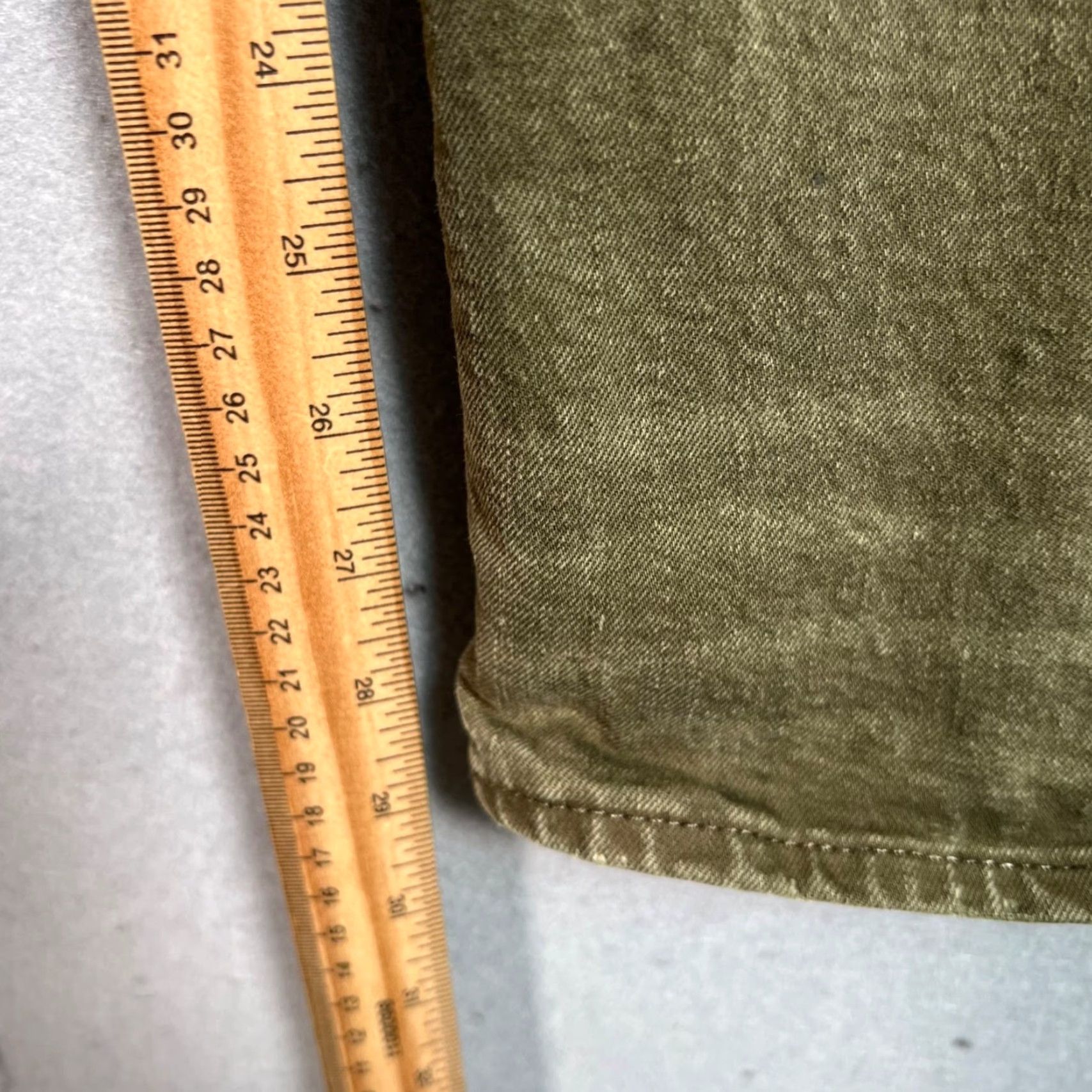 Polo Ralph Lauren Polo Ralph Lauren Jeans Olive Green Dungarees Authentic Mens Size 32 x 32 Polo Ralph Lauren Jeans Green 5-Pocket Denim Cotton Mid Rise Vintage: No Men Size US XS / EU 42 / 0 - 6 Thumbnail