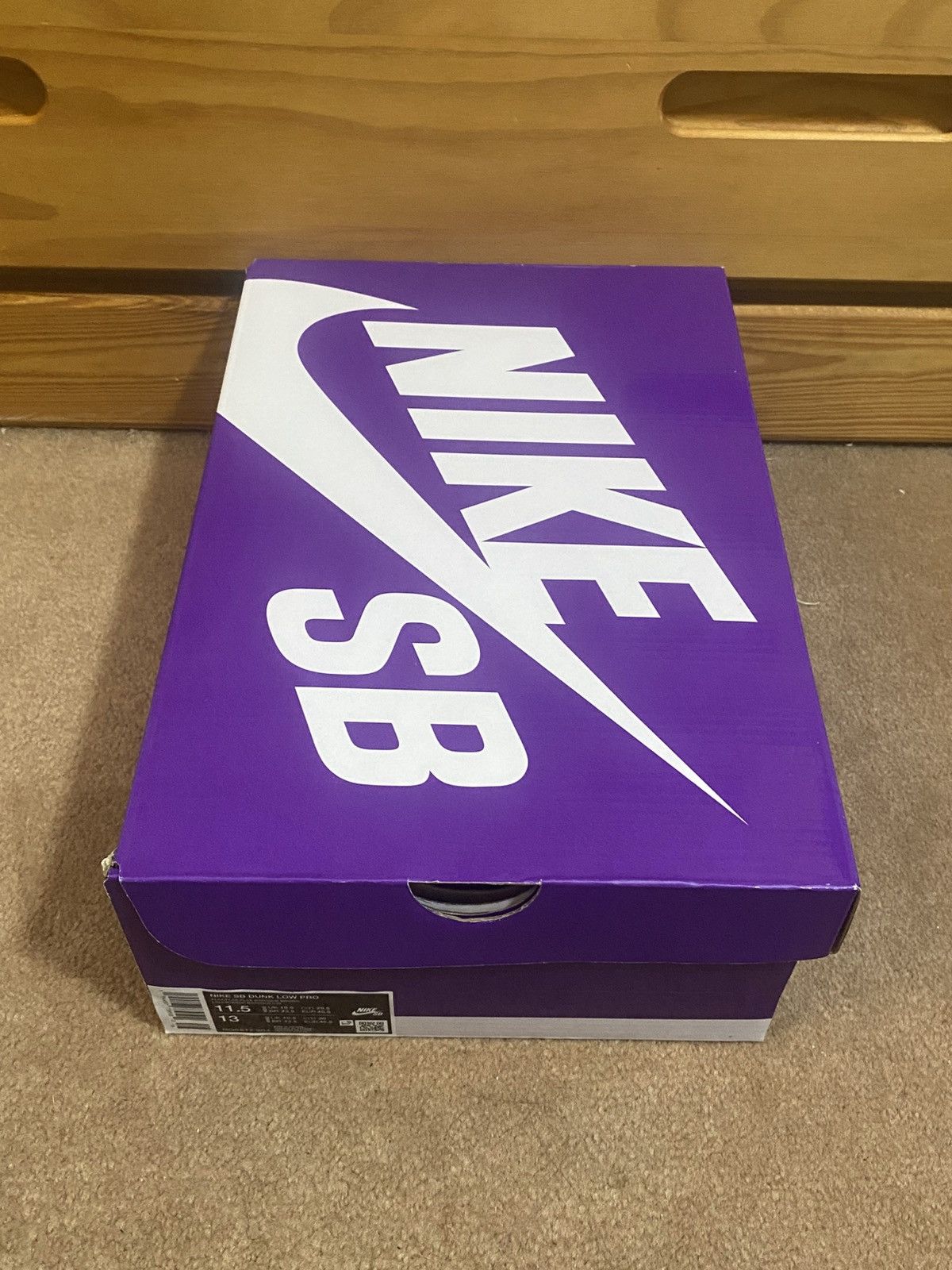 Nike SB Nike SB Dunk Low Wheat Mocha Size 11.5 Size US 11.5 / EU 44-45 - 11 Thumbnail