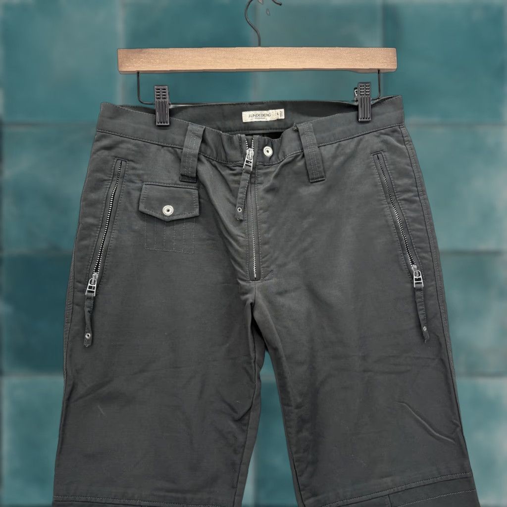 J.Lindeberg J.Lindeberg Pants Slim Straight Gray 31x30 Zip Pockets Mens Size US 31 - 1 Thumbnail