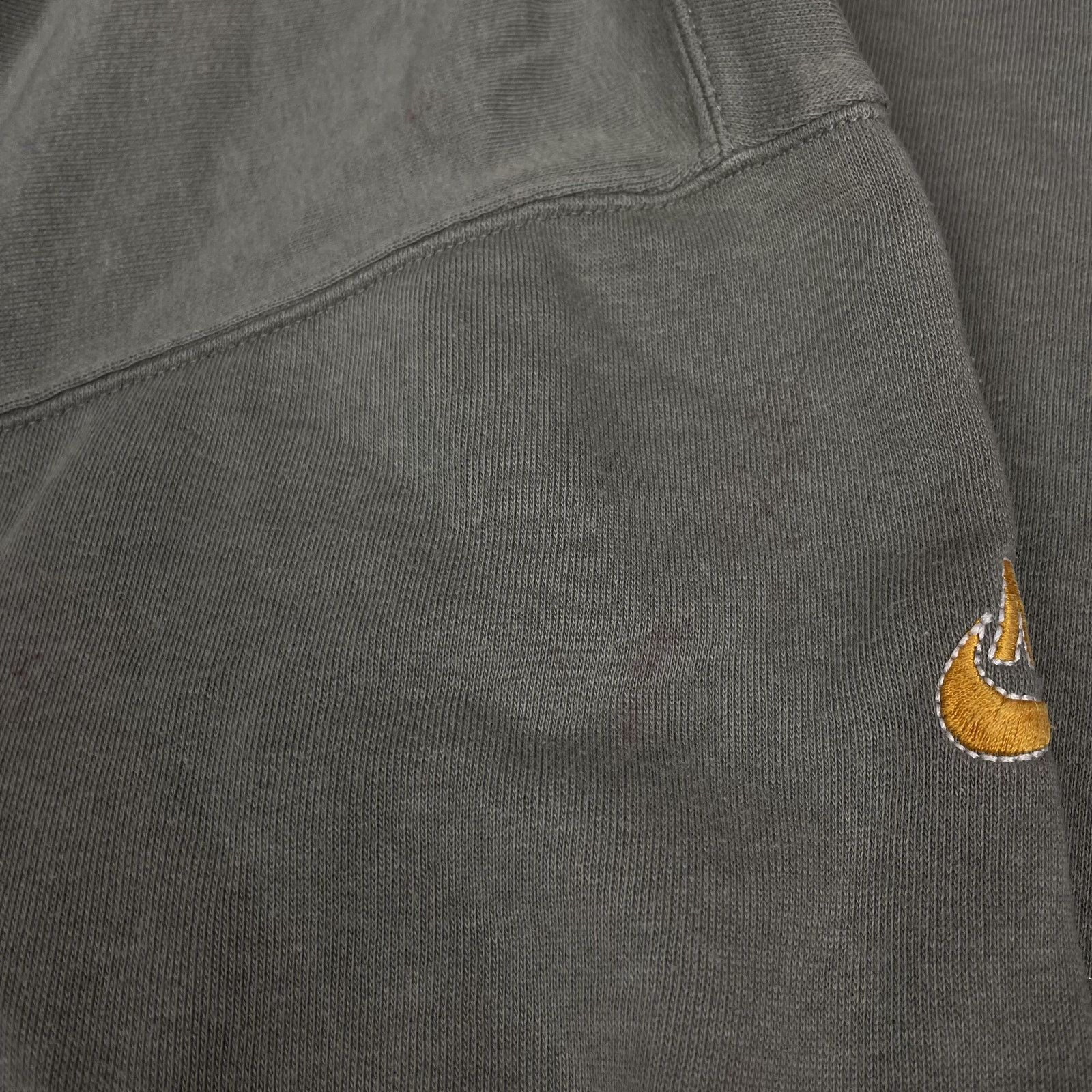 Nike × Vintage Nike Men's Green Embroidered Sports Fitness Hoodie Medium Size US M / EU 48-50 / 2 - 5 Thumbnail