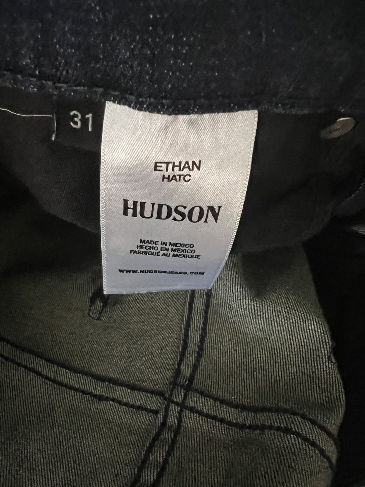 Hudson Hudson Jeans Skinny Men's Denim Dark Blue $245 Size 31/32 Size US 31 - 9 Thumbnail