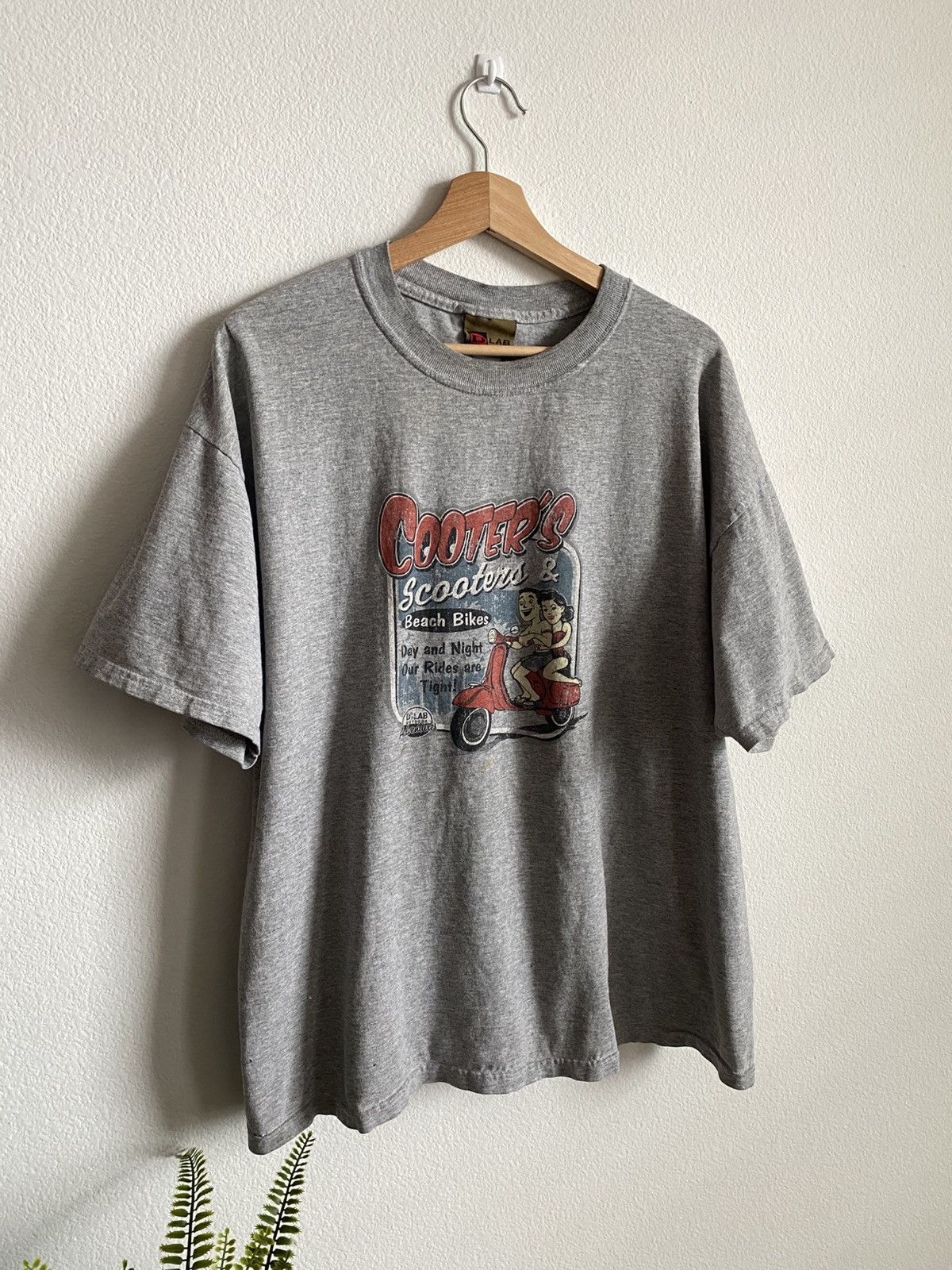 Vintage 00s Cooters & Scooters Funny Humor Tee Size US XL / EU 56 / 4 - 3 Thumbnail
