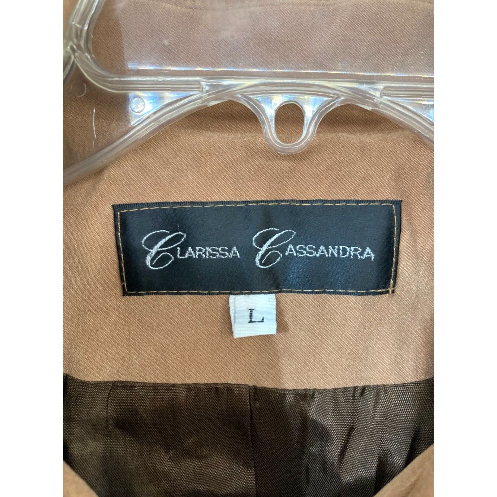 Camel Clarissa Cassandra Womens Jacket Large Camel Vintage USA MADE Western Size L / US 10 / IT 46 - 6 Thumbnail