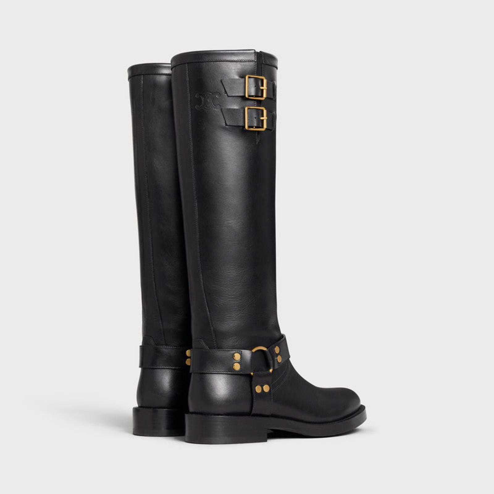 Celine Celine Biker Vegetal High Boots Size US 5 / IT 35 - 3 Thumbnail
