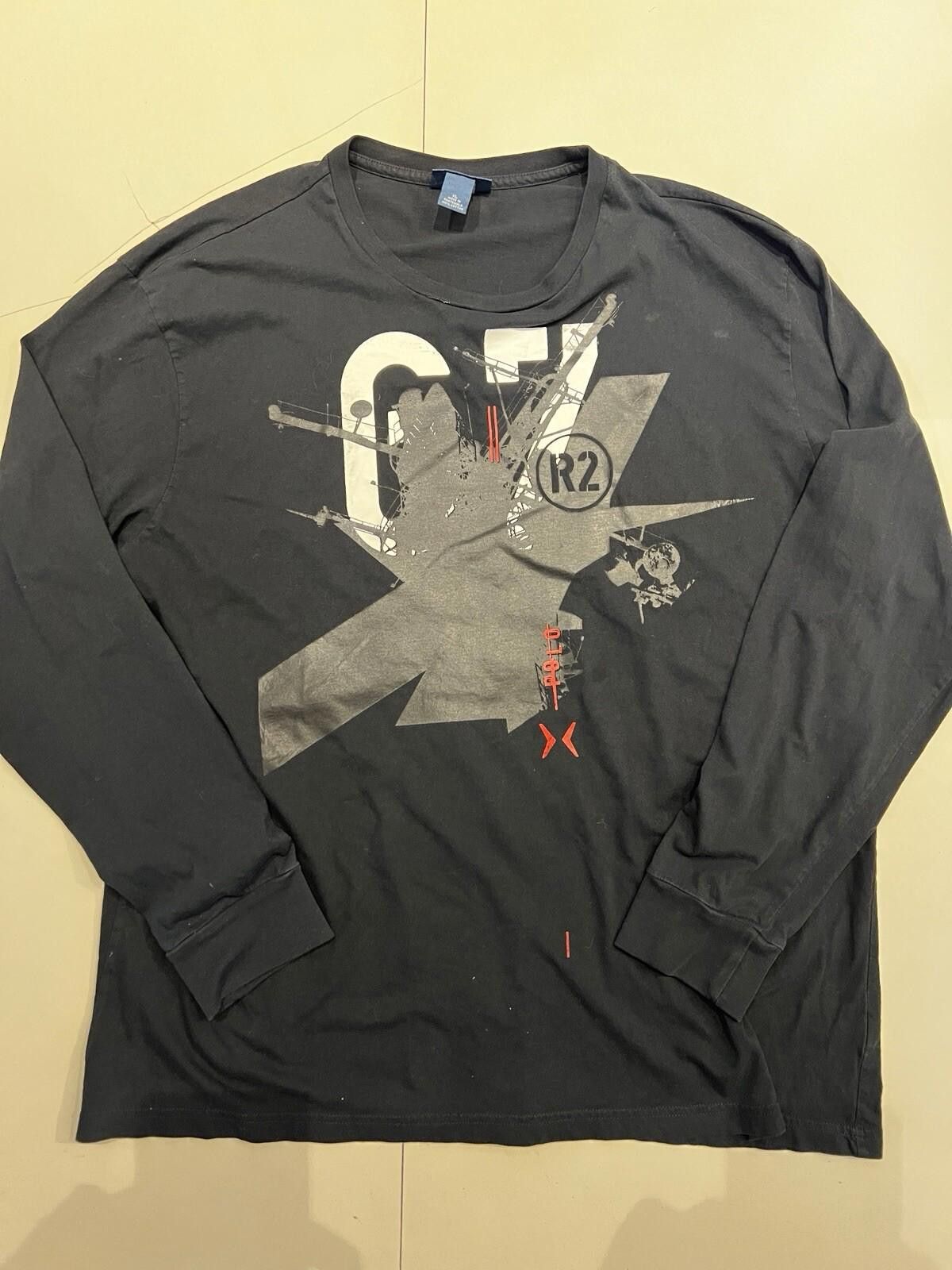 Polo Ralph Lauren VINTAGE Polo Ralph Lauren 67 R2 Print Black Shirt XL Size US XL / EU 56 / 4 - 1 Thumbnail