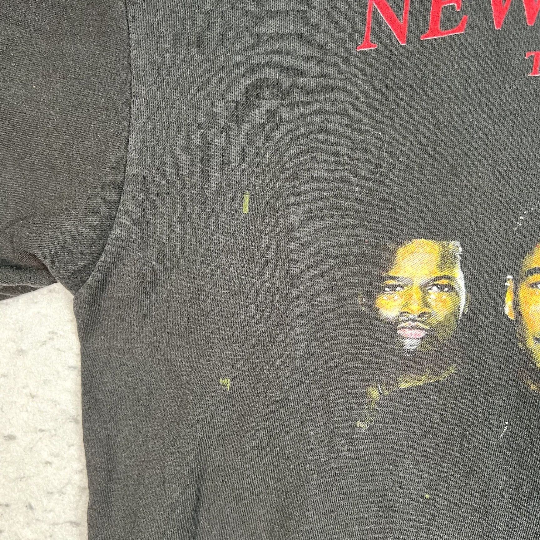 Delta VINTAGE New Jack City The Stage Play Promo T Shirt Mens Large Black Graphic Tee 1990s Mens Large Black 90s Concert Size US L / EU 52-54 / 3 - 5 Thumbnail