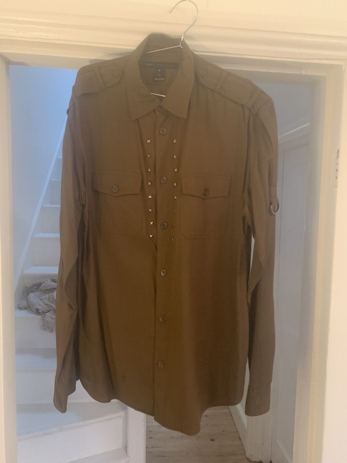 image of Marc By Marc Jacobs Marc By Marc Jacob’S Shirt in Green, Men's (Size 38R)