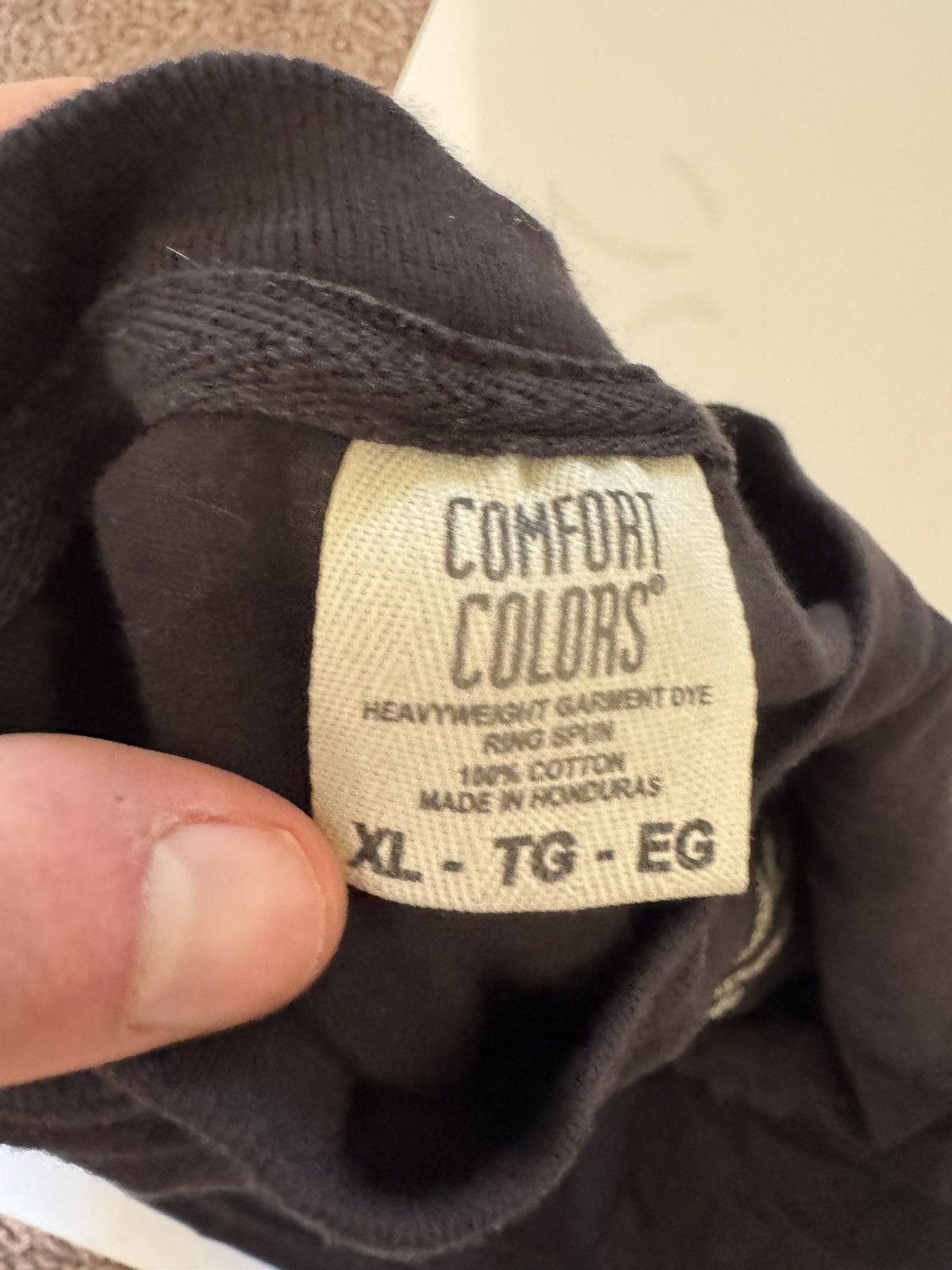 Comfort Colors closed casket activities label t shirt - black Size US XL / EU 56 / 4 - 3 Thumbnail